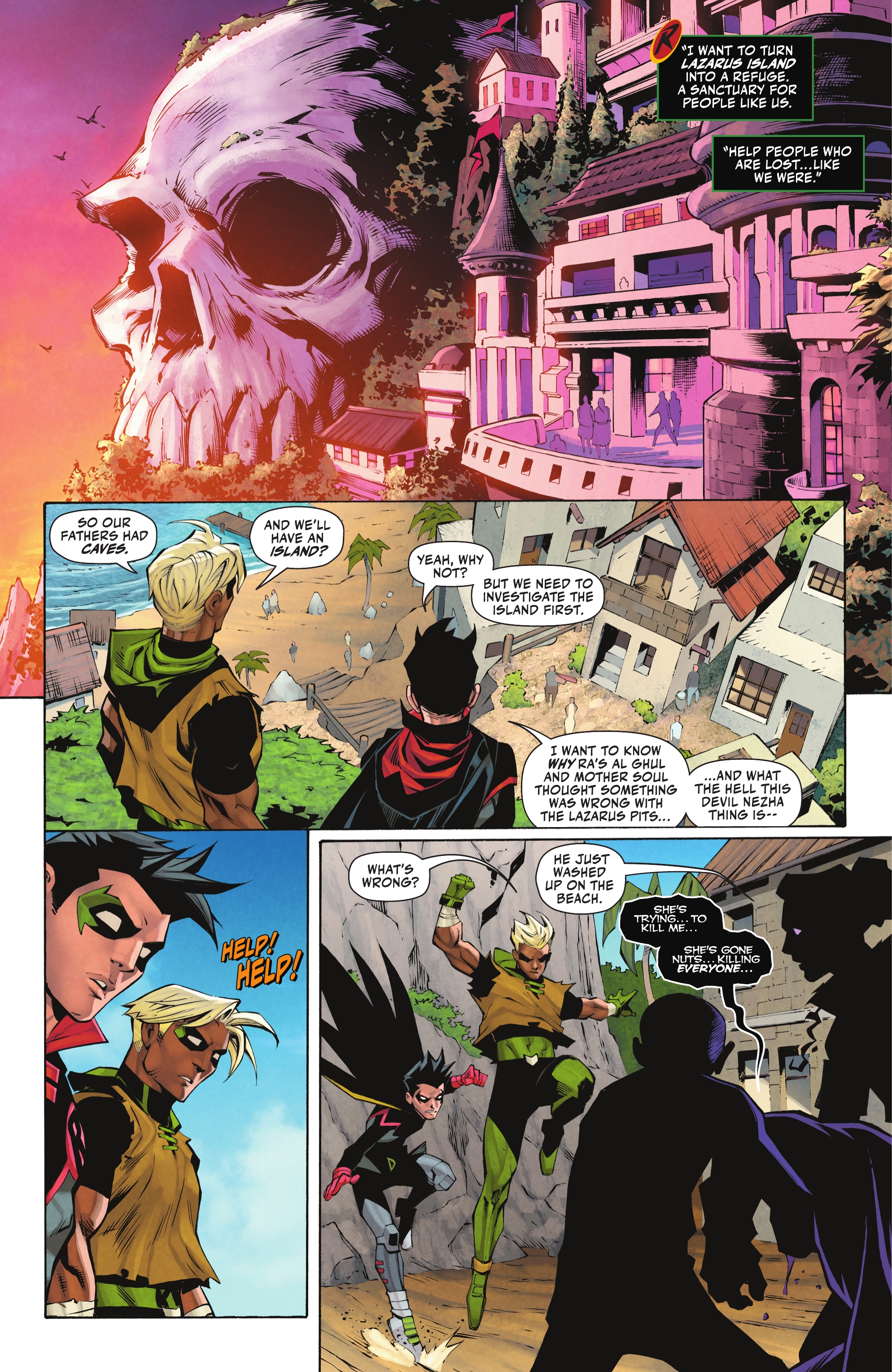 Read online Robin (2021) comic -  Issue #15 - 22