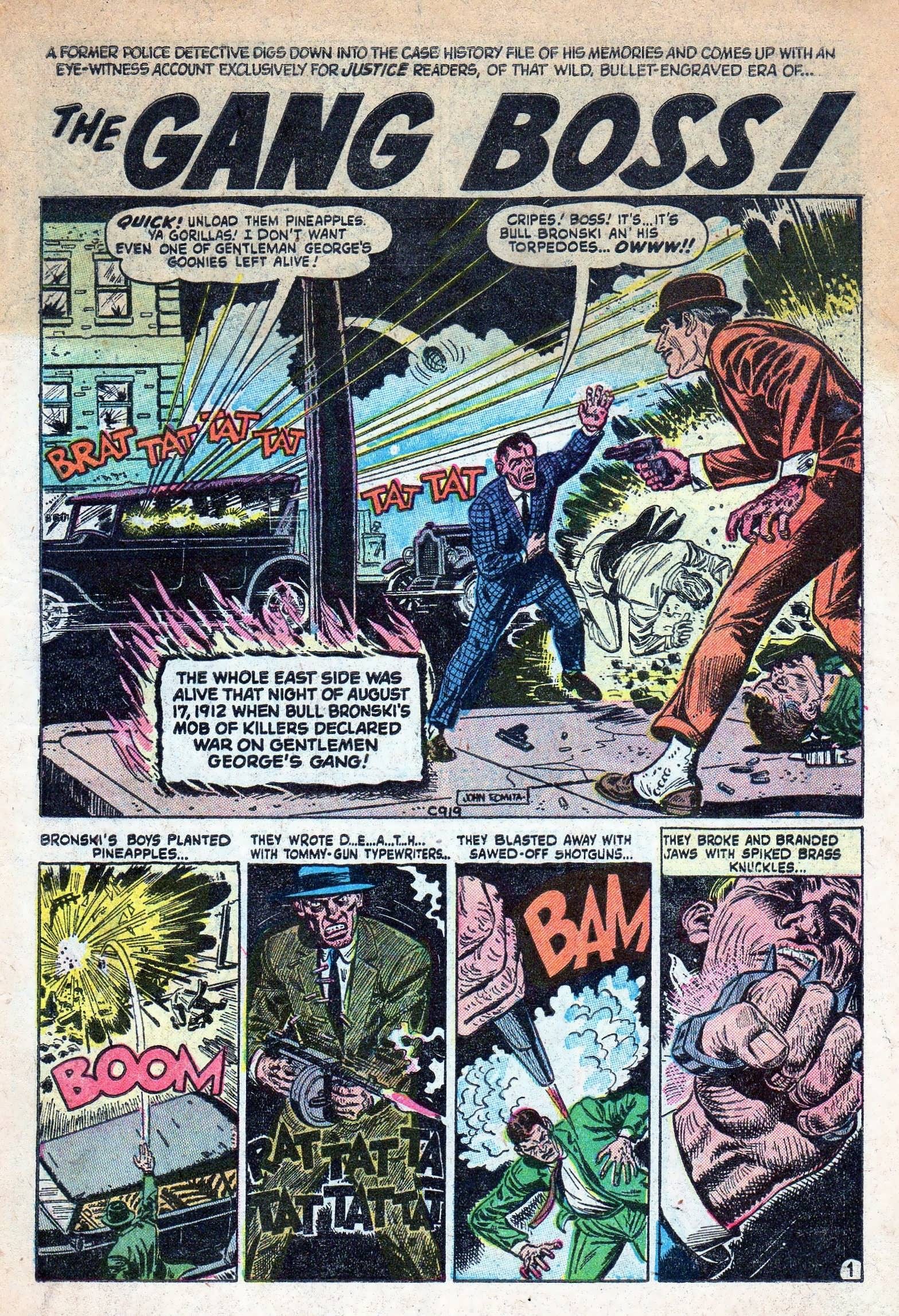 Read online Justice (1947) comic -  Issue #42 - 3