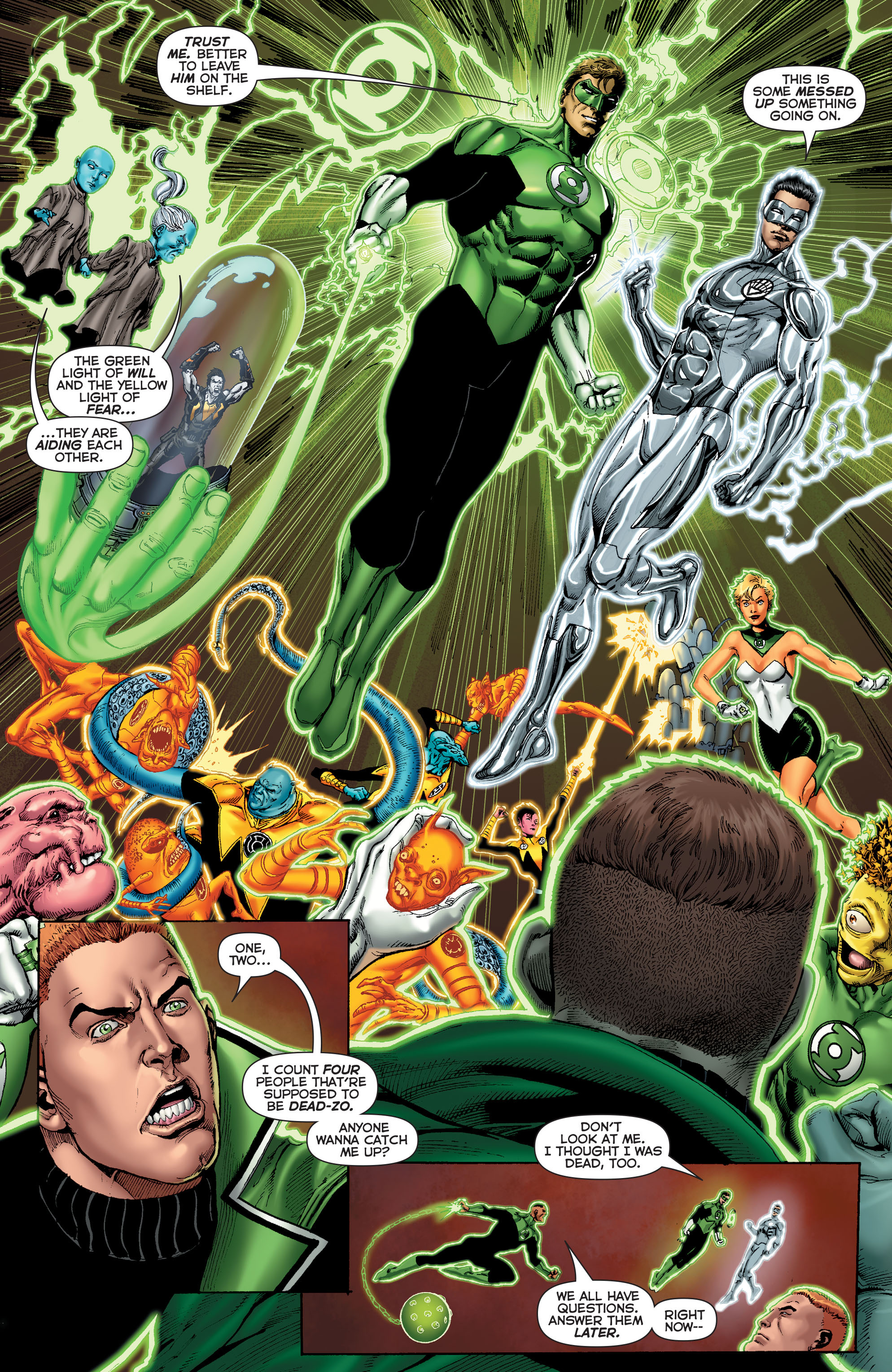 Read online Hal Jordan And The Green Lantern Corps comic -  Issue #12 - 14