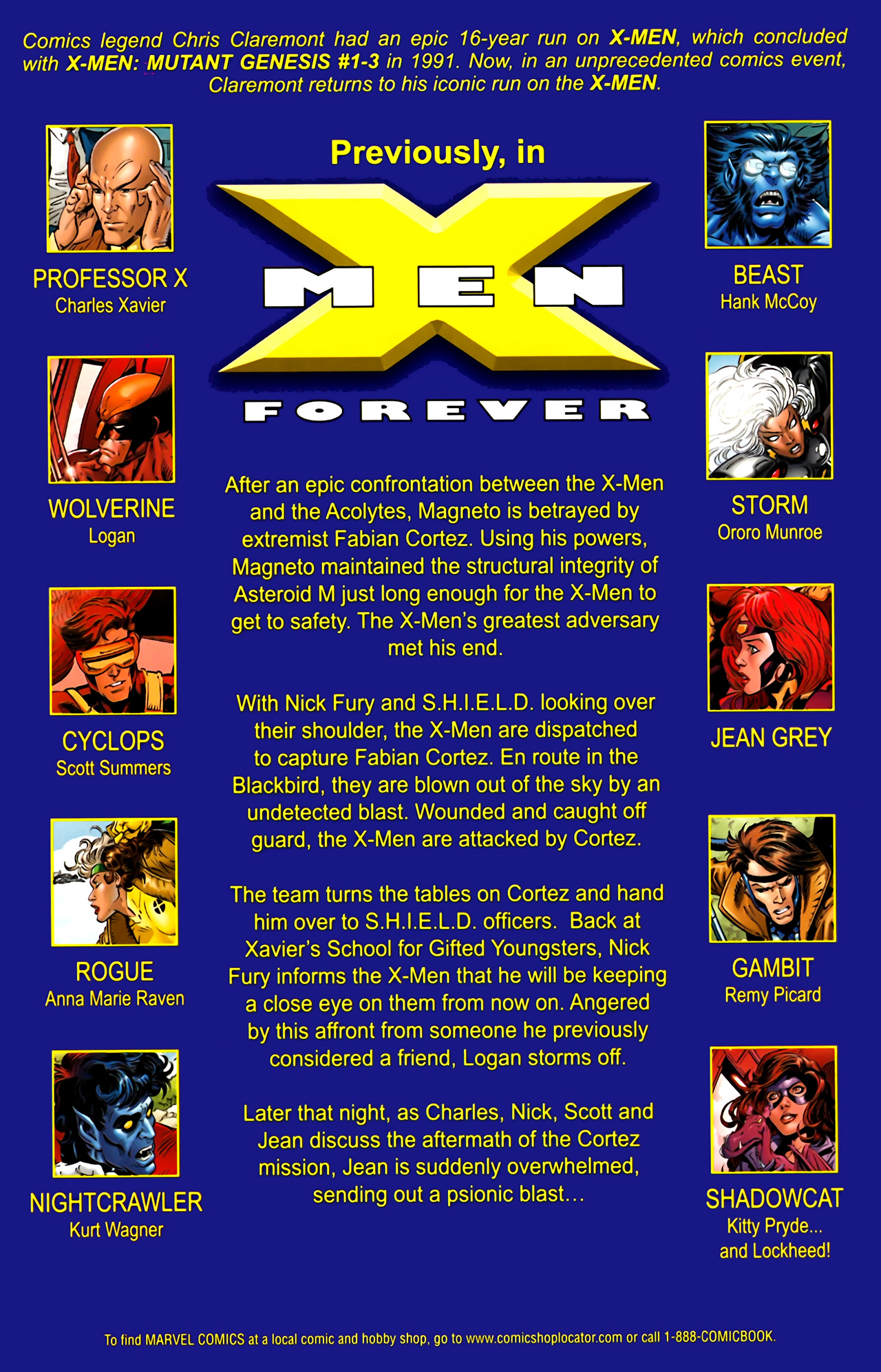 Read online X-Men Forever (2009) comic -  Issue #2 - 2