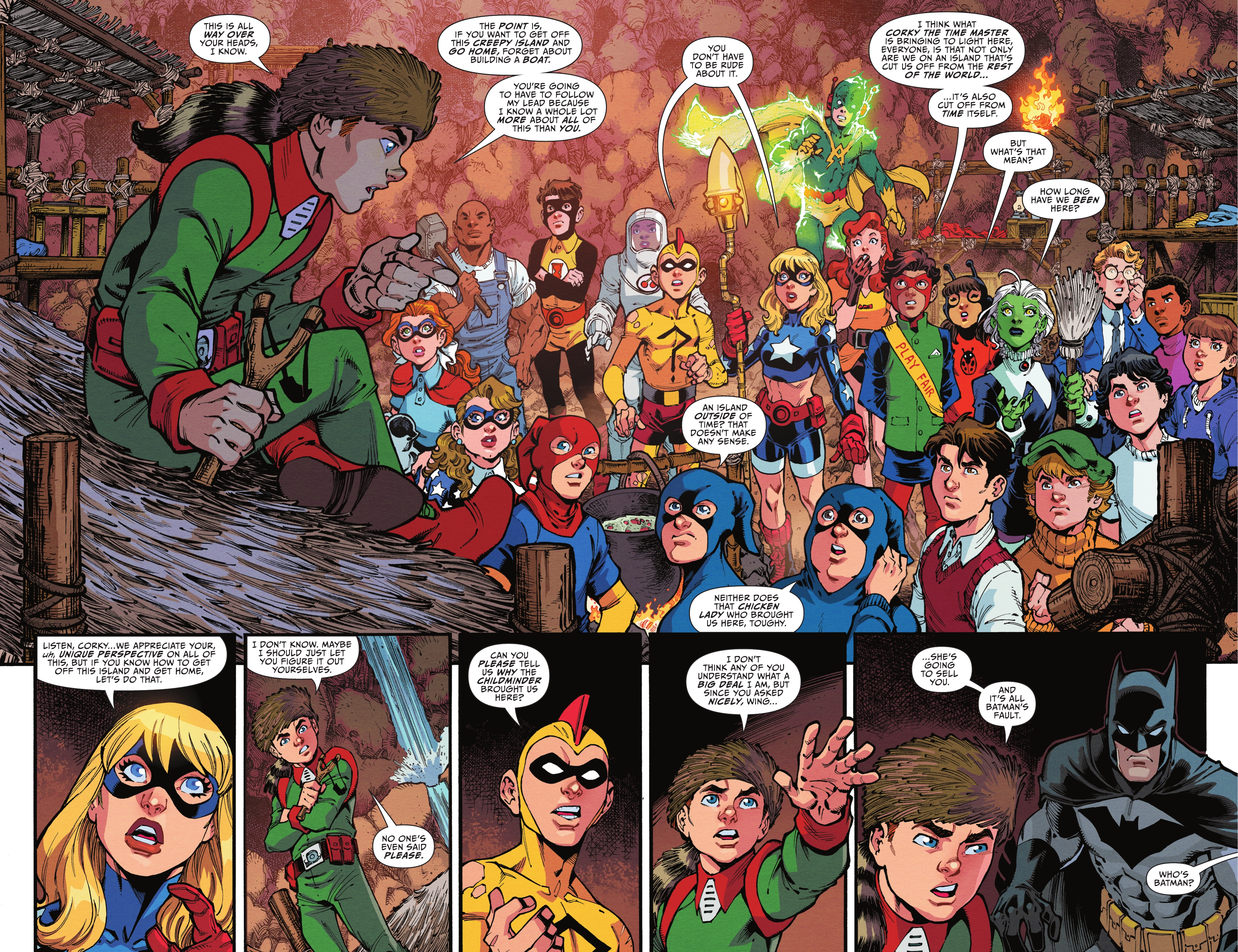 Read online Stargirl: The Lost Children comic -  Issue #4 - 6