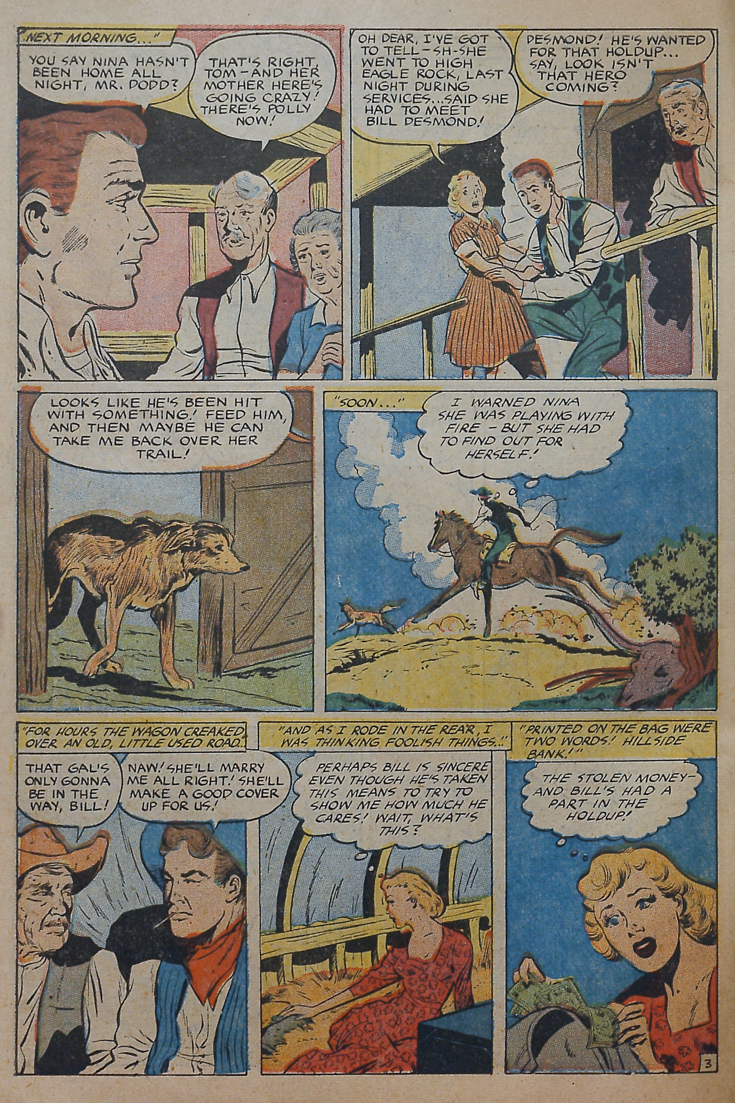 Read online Cowgirl Romances (1950) comic -  Issue #10 - 6