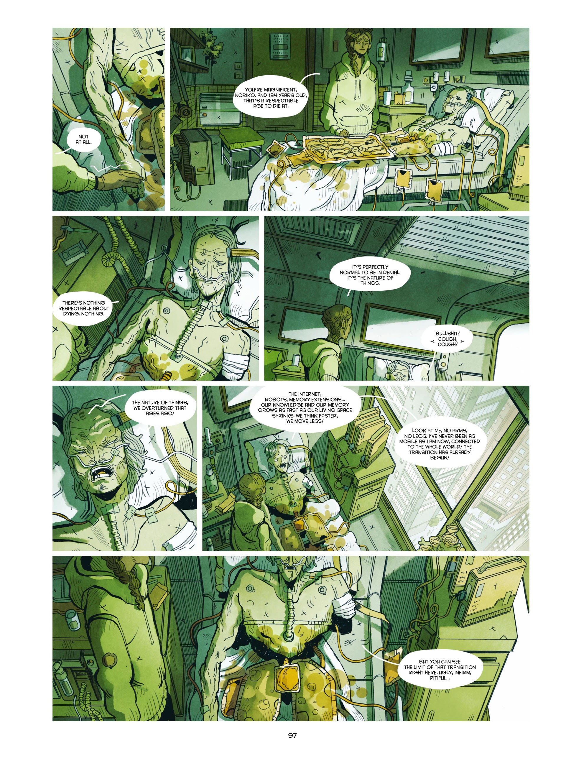 Read online Carbon & Silicon (2020) comic -  Issue # TPB (Part 1) - 96