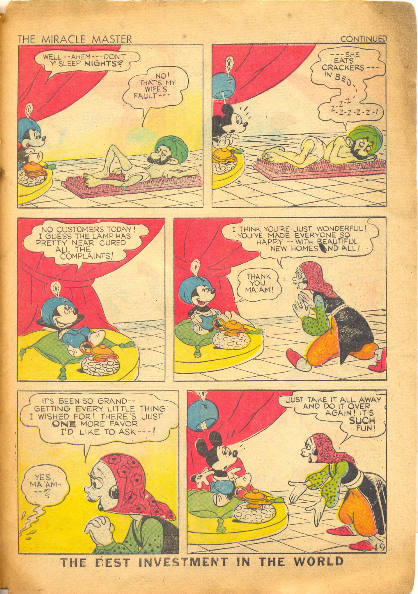 Read online Walt Disney's Comics and Stories comic -  Issue #21 - 51