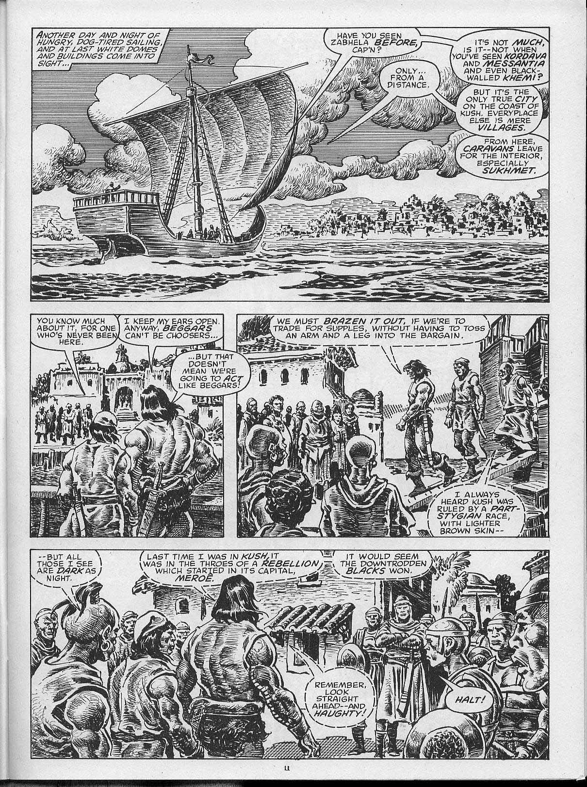 Read online The Savage Sword Of Conan comic -  Issue #202 - 13