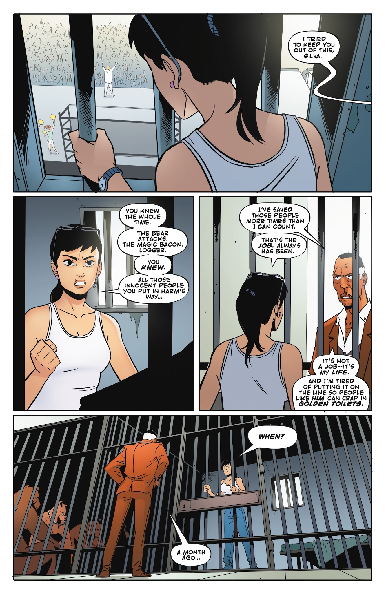 Read online Shirtless Bear-Fighter! comic -  Issue #4 - 4
