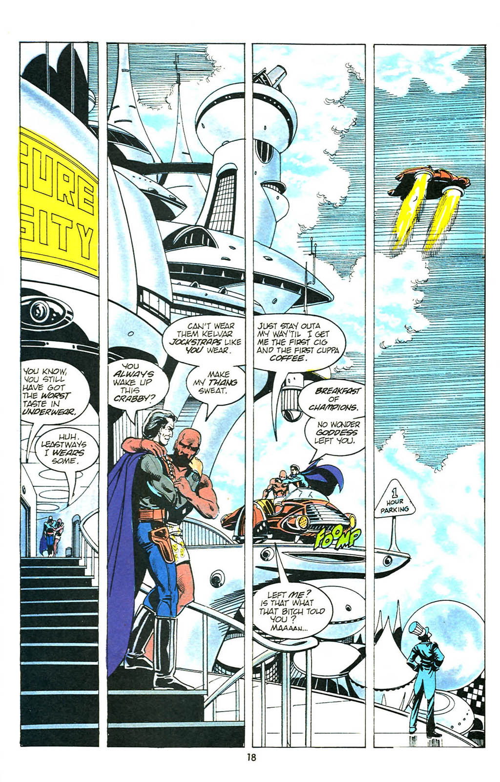 Read online Grimjack comic -  Issue #45 - 23