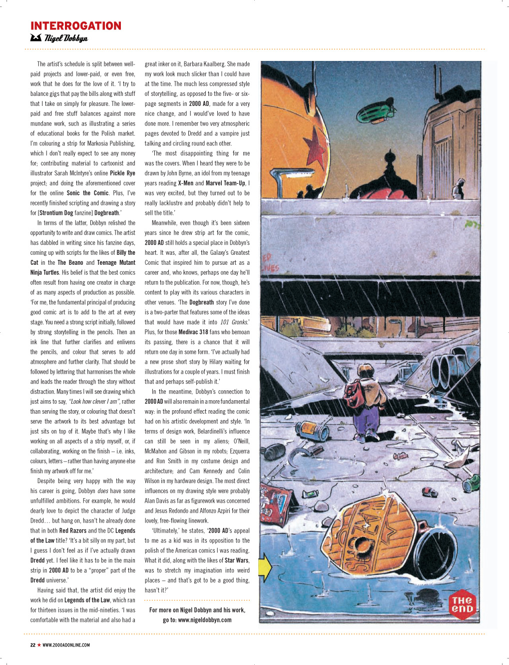Read online Judge Dredd Megazine (Vol. 5) comic -  Issue #310 - 22