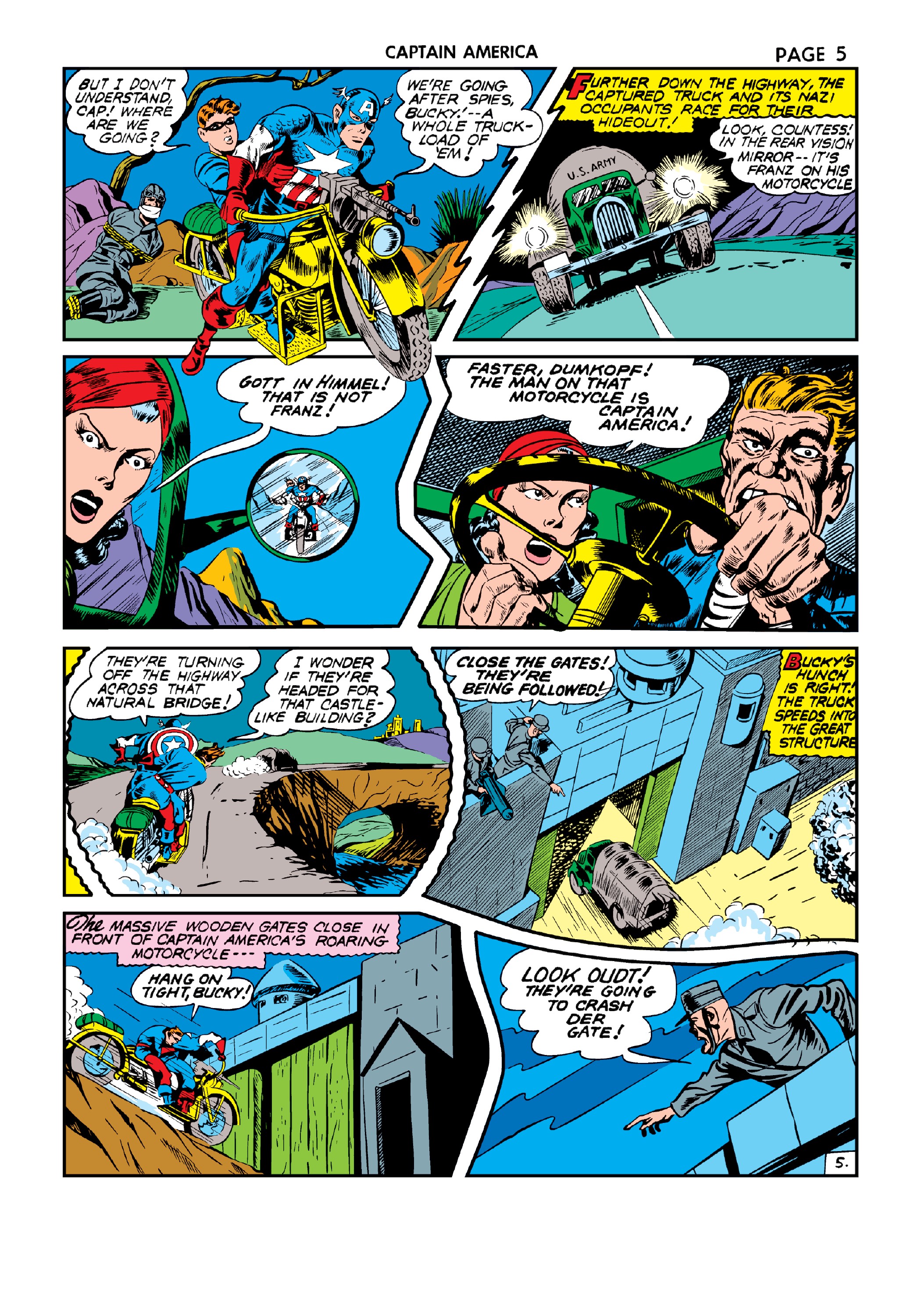 Read online Marvel Masterworks: Golden Age Captain America comic -  Issue # TPB 3 (Part 1) - 81