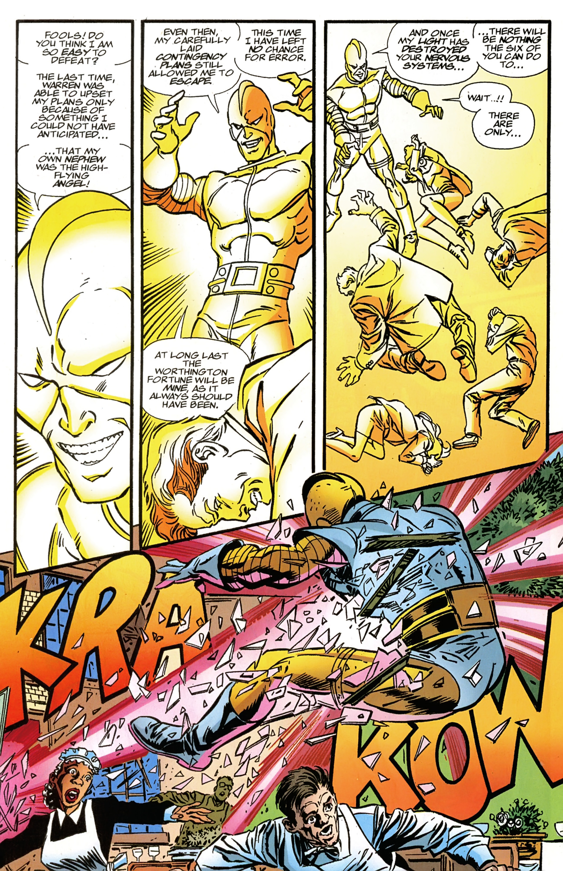 Read online X-Men: Hidden Years comic -  Issue #15 - 16