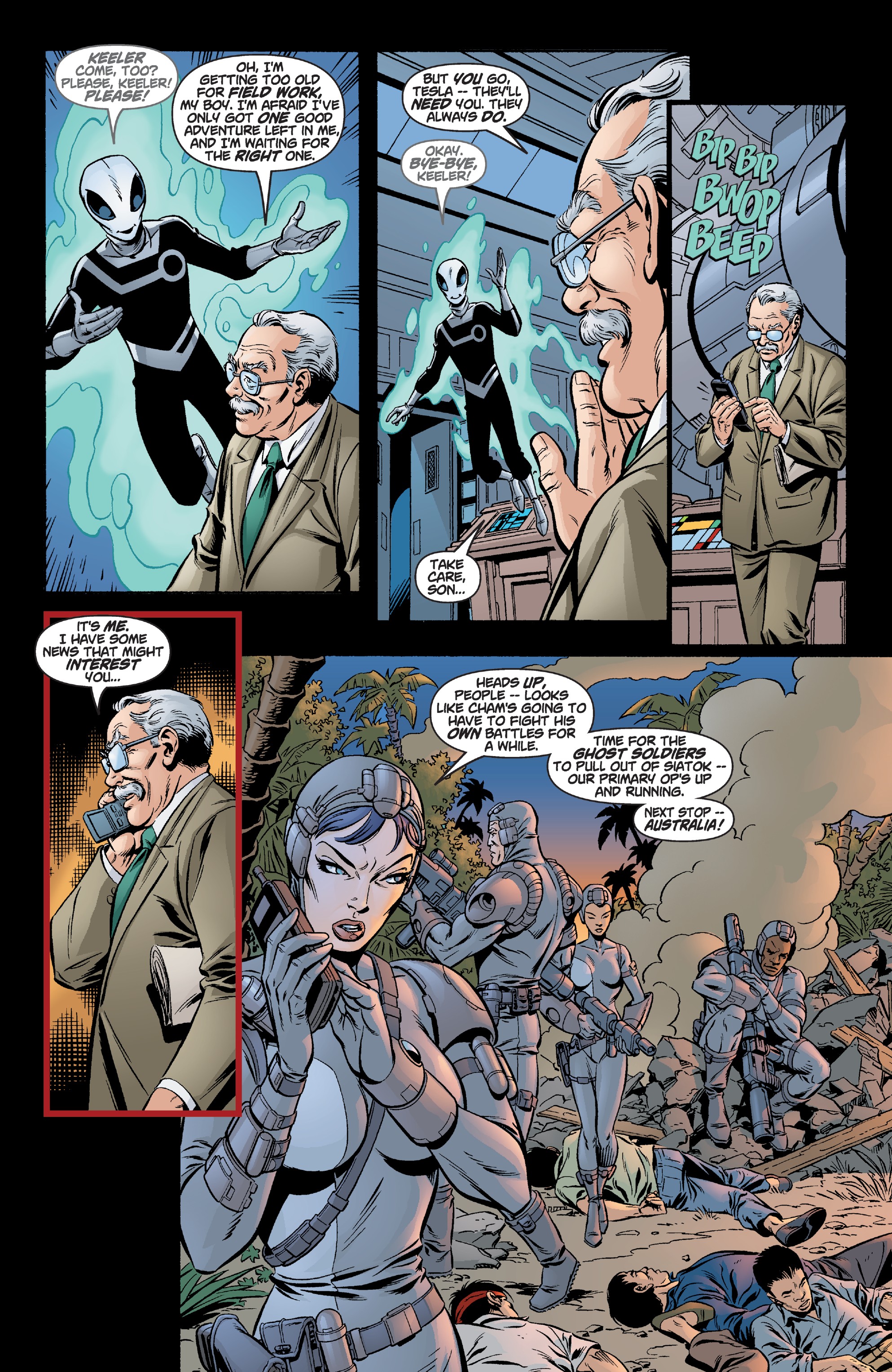 Read online Section Zero (2019) comic -  Issue #1 - 24