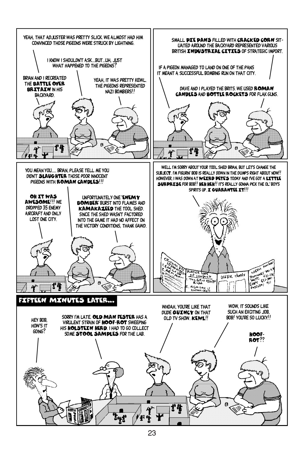 Read online Knights of the Dinner Table comic -  Issue #15 - 25