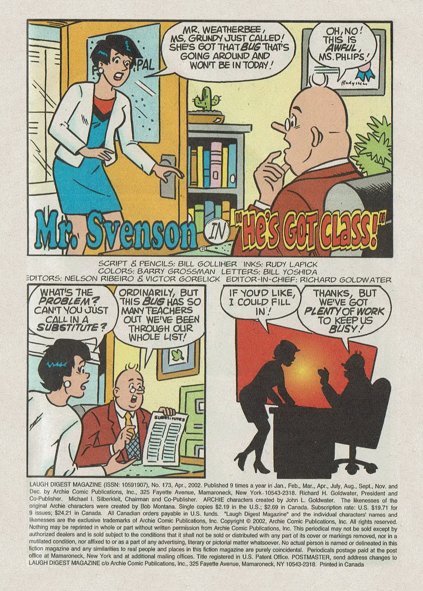 Read online Laugh Comics Digest comic -  Issue #173 - 3