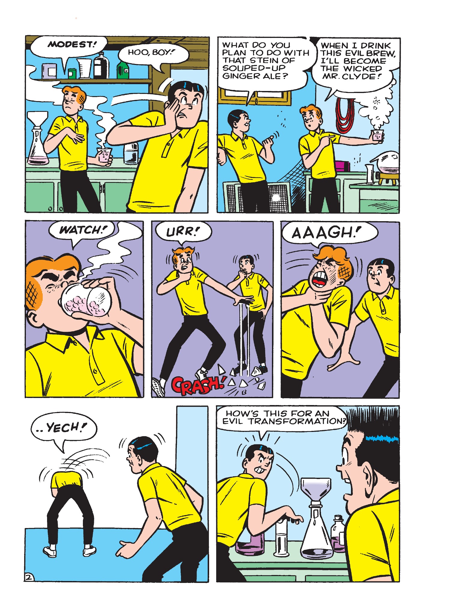 Read online Archie's Funhouse Double Digest comic -  Issue #20 - 202