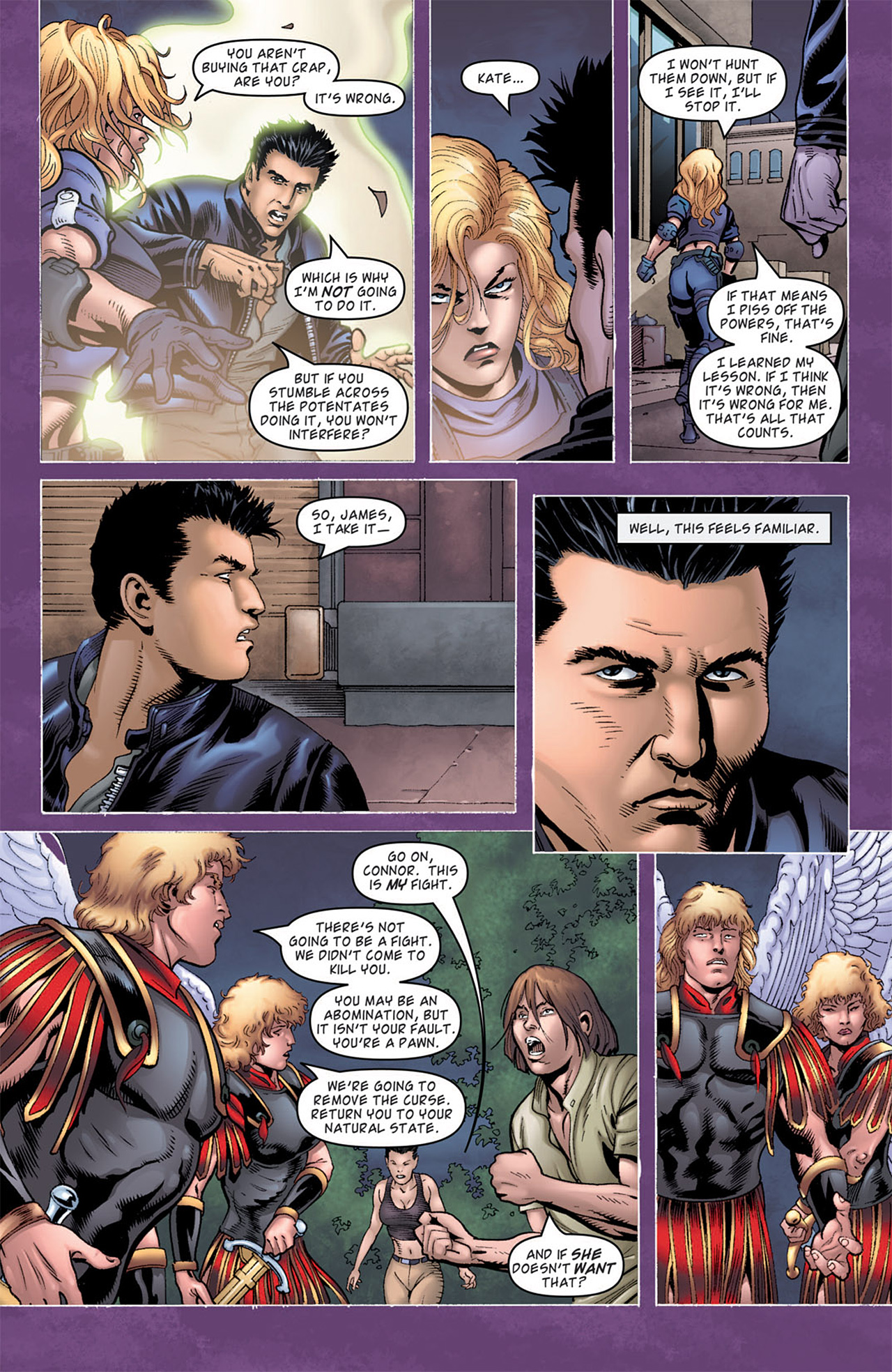 Read online Angel comic -  Issue #22 - 21