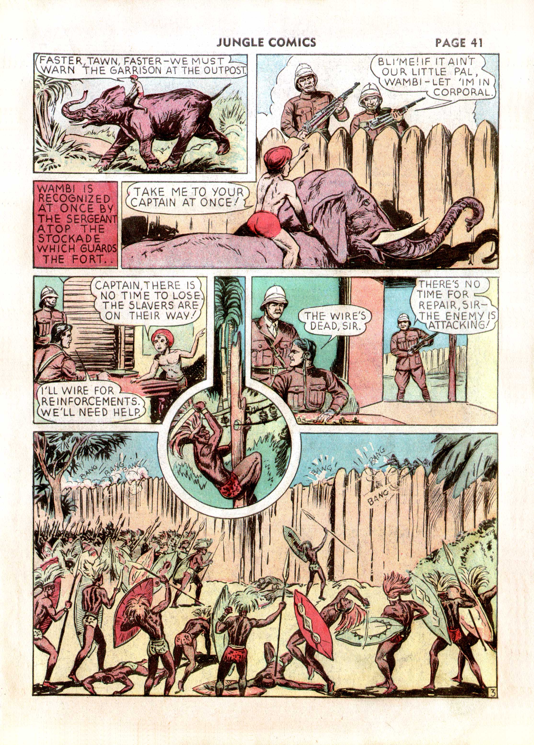 Read online Jungle Comics comic -  Issue #2 - 43