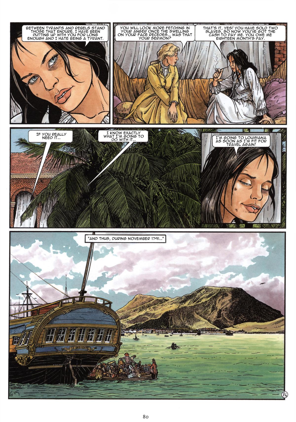 Read online The passengers of the wind comic -  Issue #6 - 77
