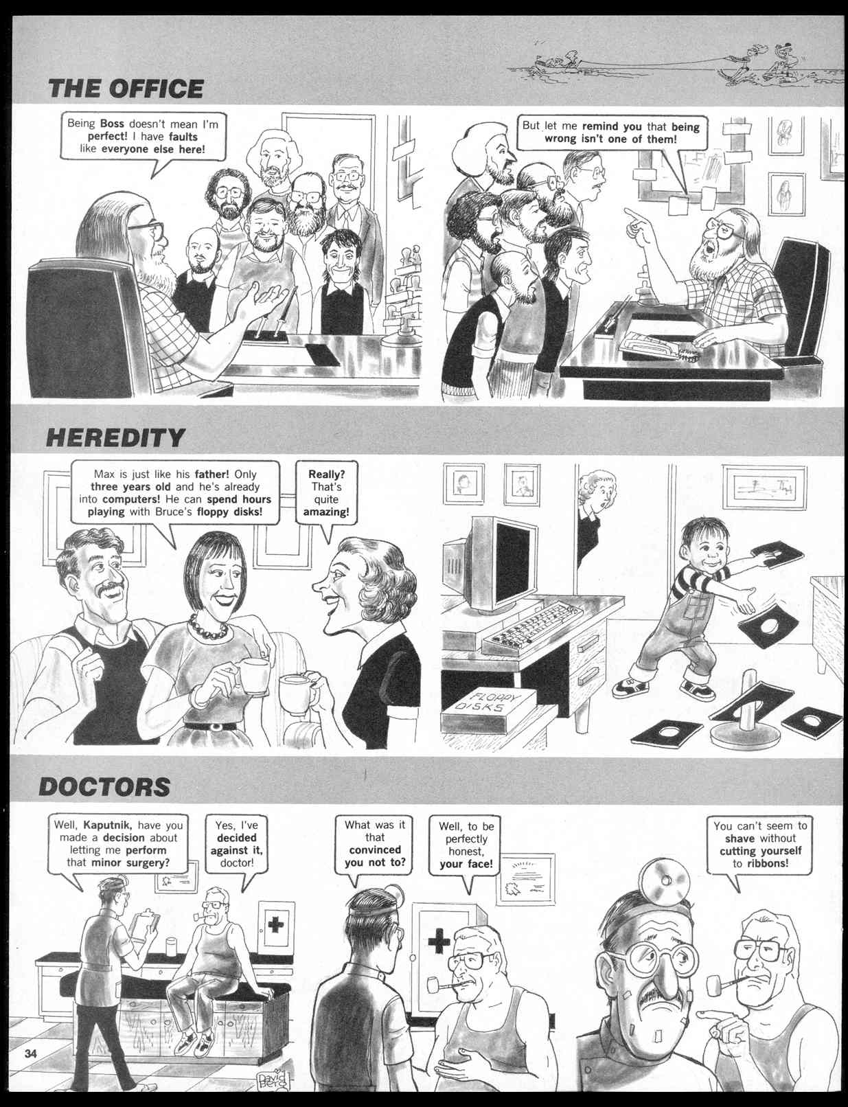 Read online MAD comic -  Issue #309 - 36