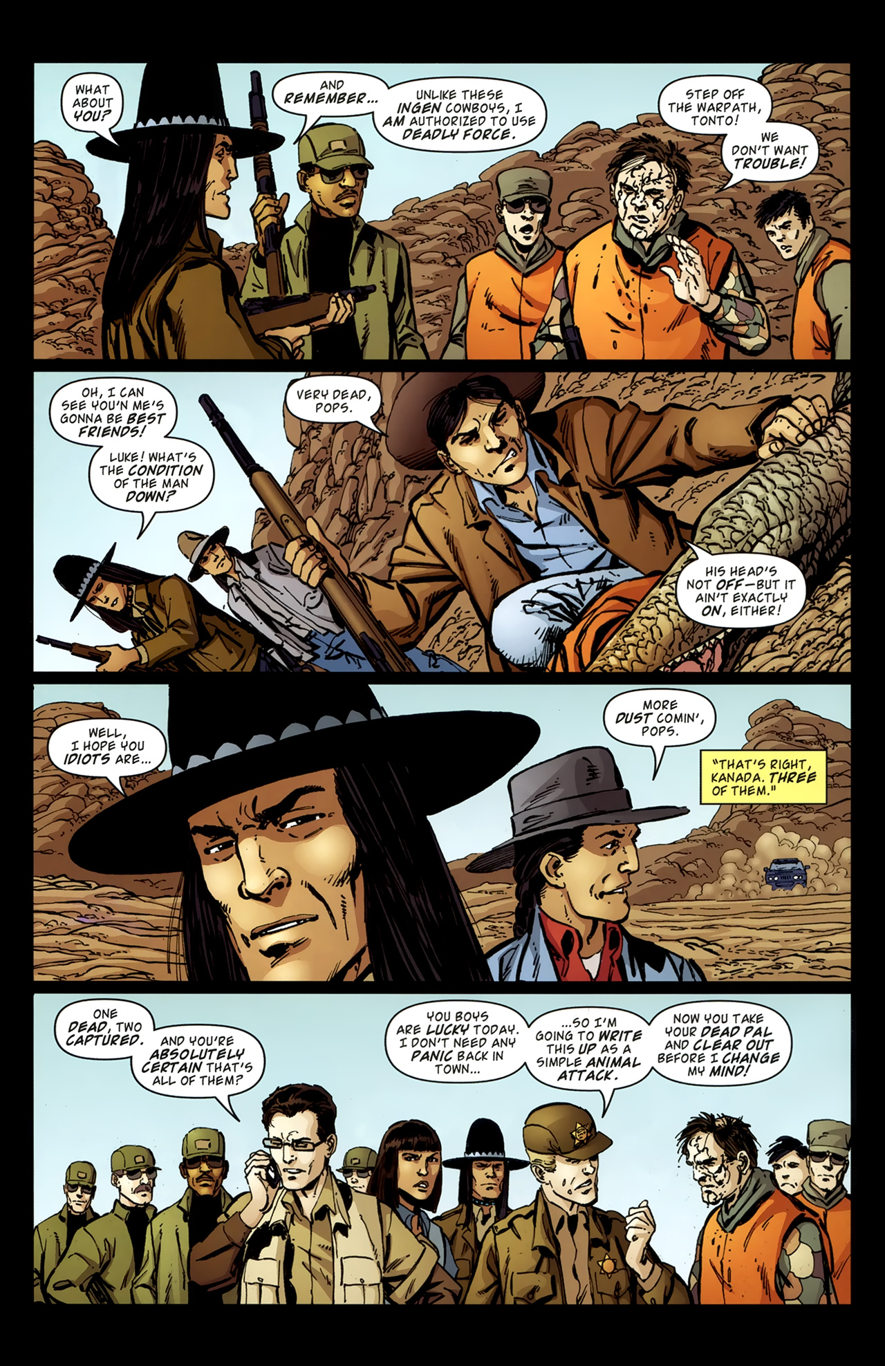 Read online Jurassic Park: The Devils in the Desert comic -  Issue #3 - 22