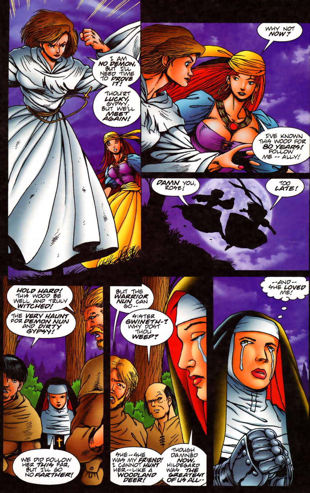 Read online Warrior Nun Areala: Scorpio Rose comic -  Issue #2 - 9
