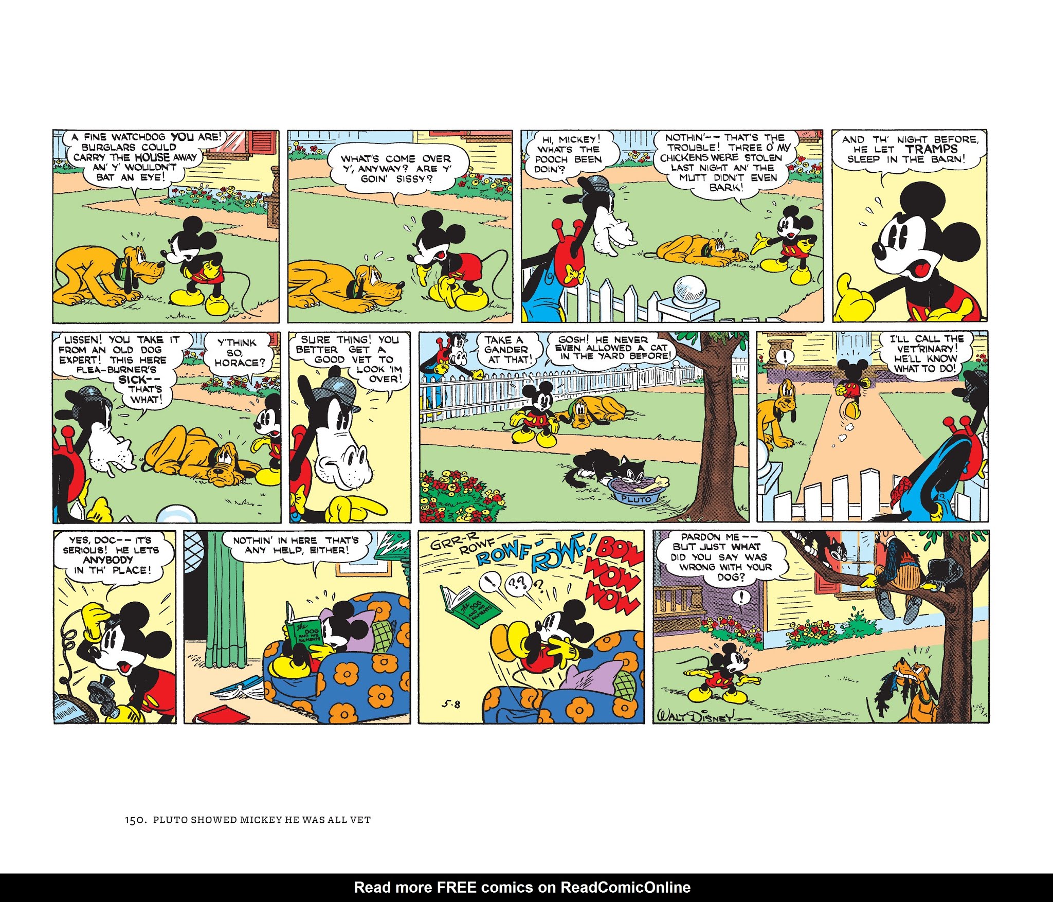 Read online Walt Disney's Mickey Mouse Color Sundays comic -  Issue # TPB 2 (Part 2) - 50