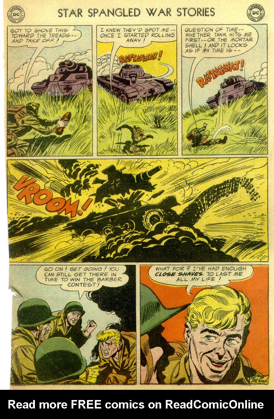 Read online Star Spangled War Stories (1952) comic -  Issue #36 - 33