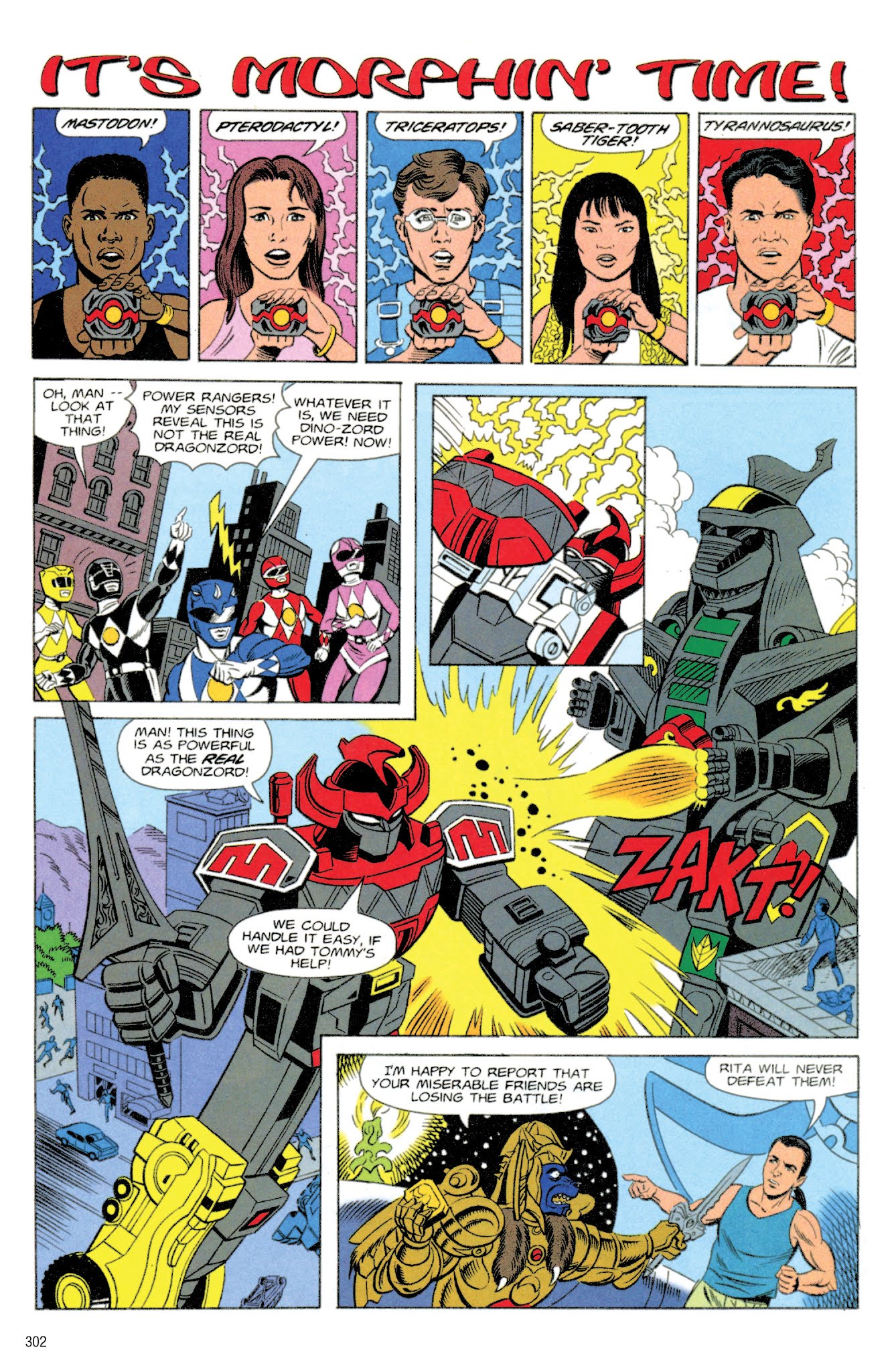 Read online Mighty Morphin Power Rangers Archive comic -  Issue # TPB 1 (Part 4) - 2