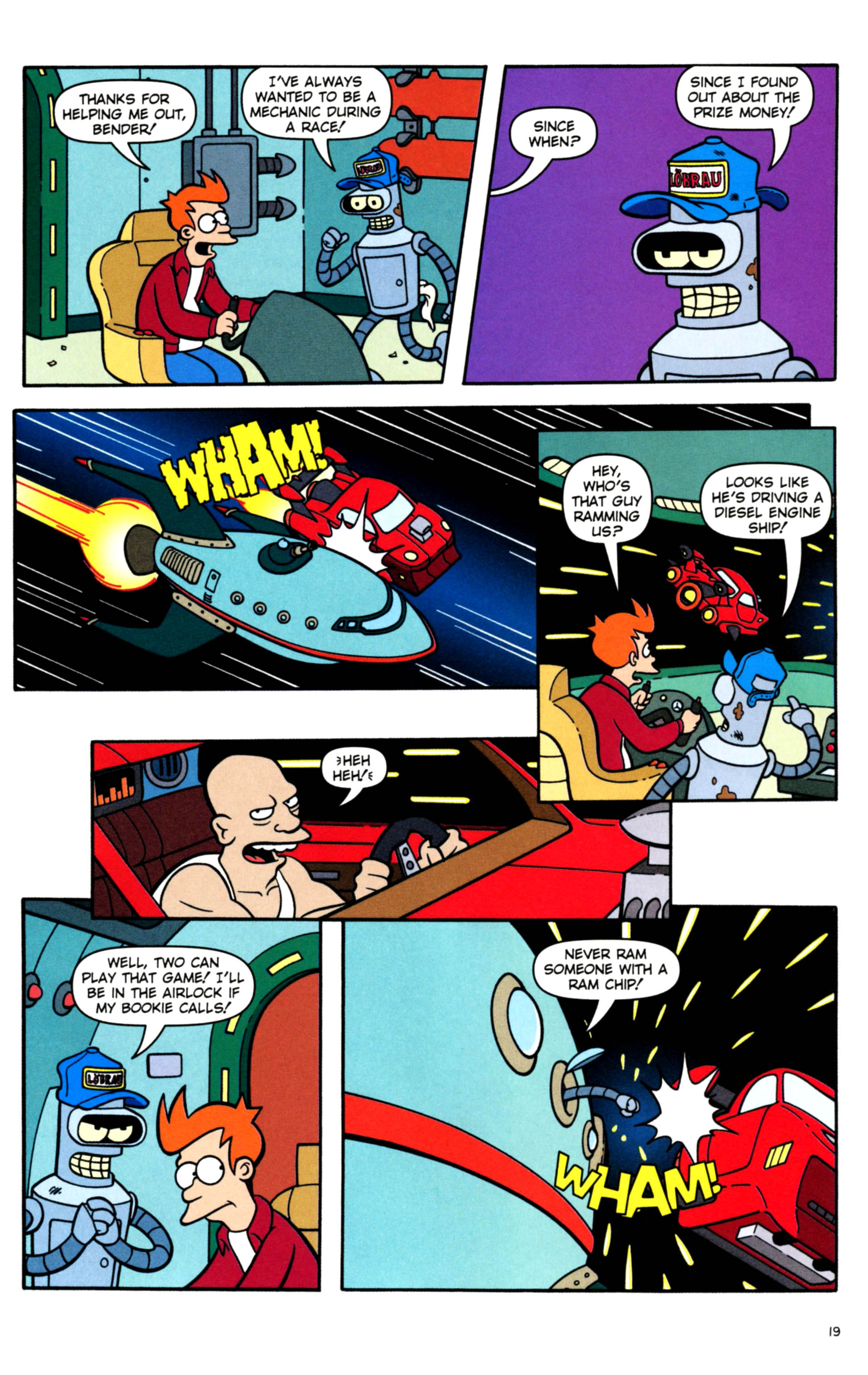Read online Futurama Comics comic -  Issue #44 - 16