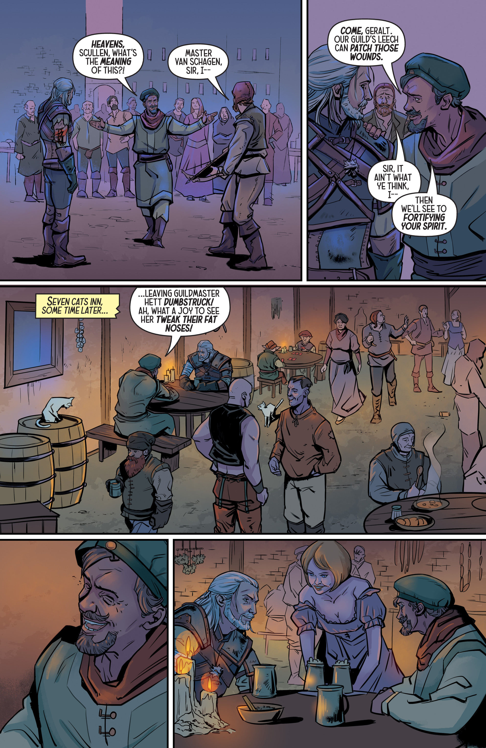 Read online The Witcher: Of Flesh and Flame comic -  Issue # _TPB - 14
