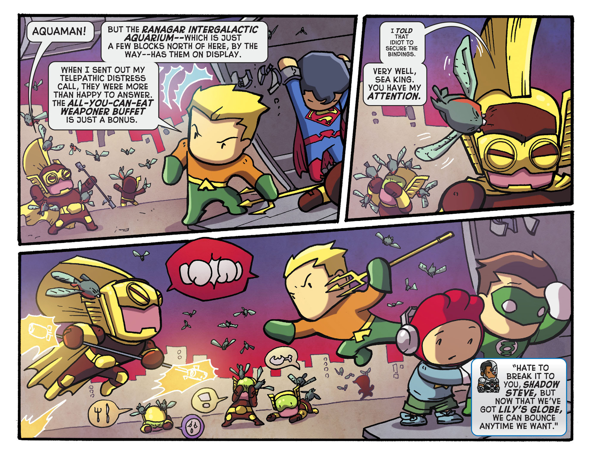 Read online Scribblenauts Unmasked: A Crisis of Imagination comic -  Issue #8 - 16