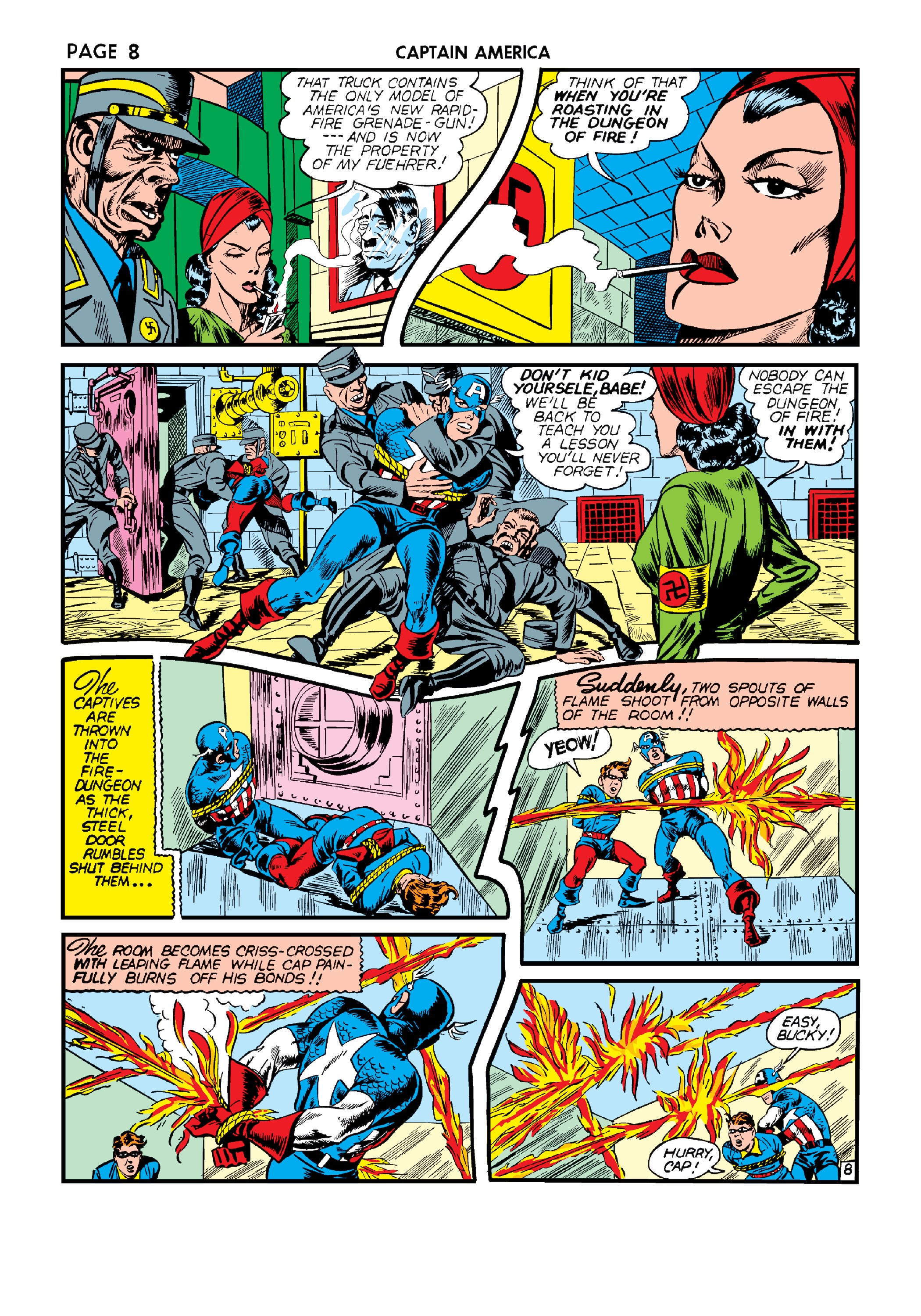 Read online Marvel Masterworks: Golden Age Captain America comic -  Issue # TPB 3 (Part 1) - 84