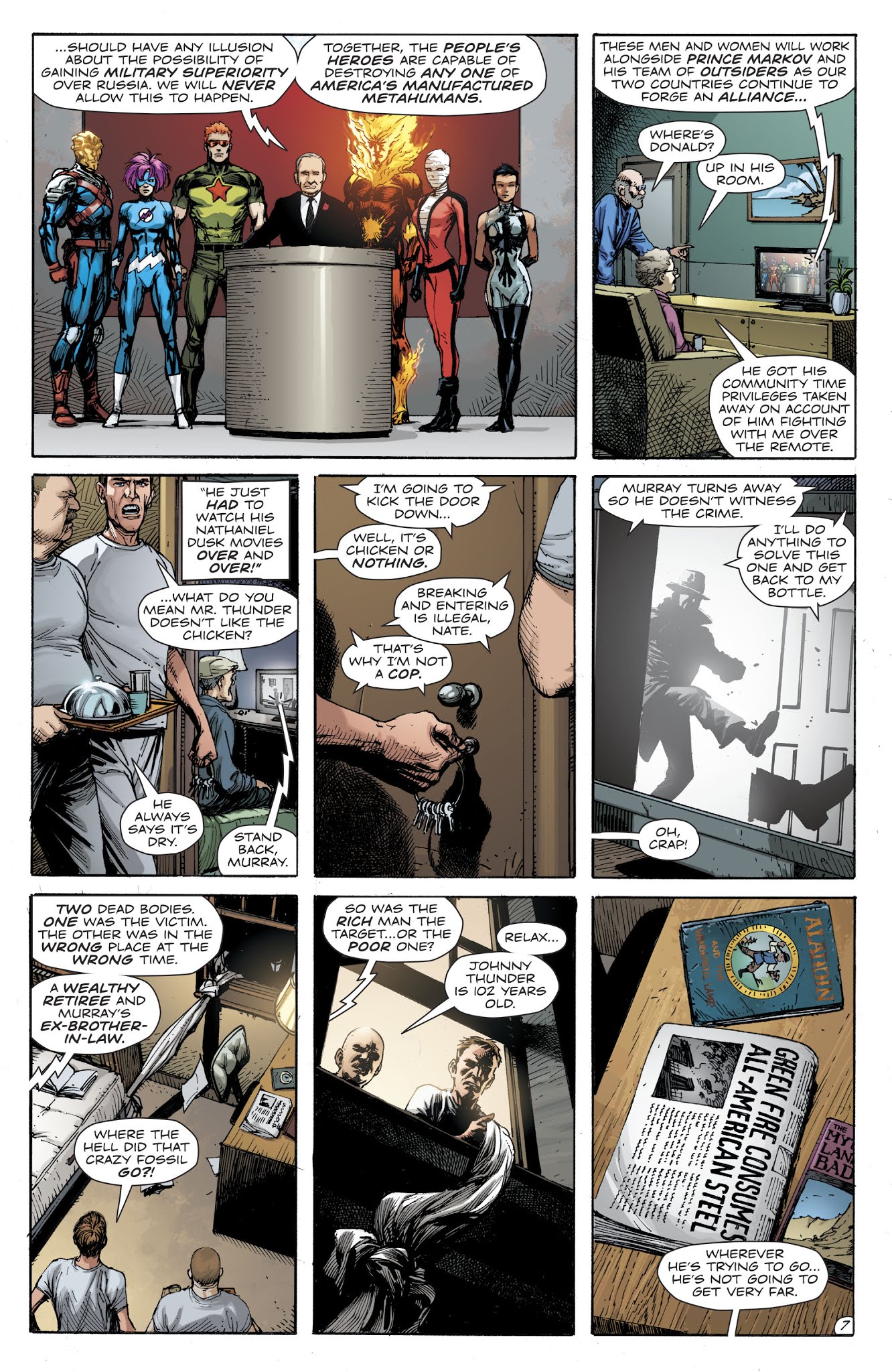 Read online Doomsday Clock comic -  Issue #5 - 10