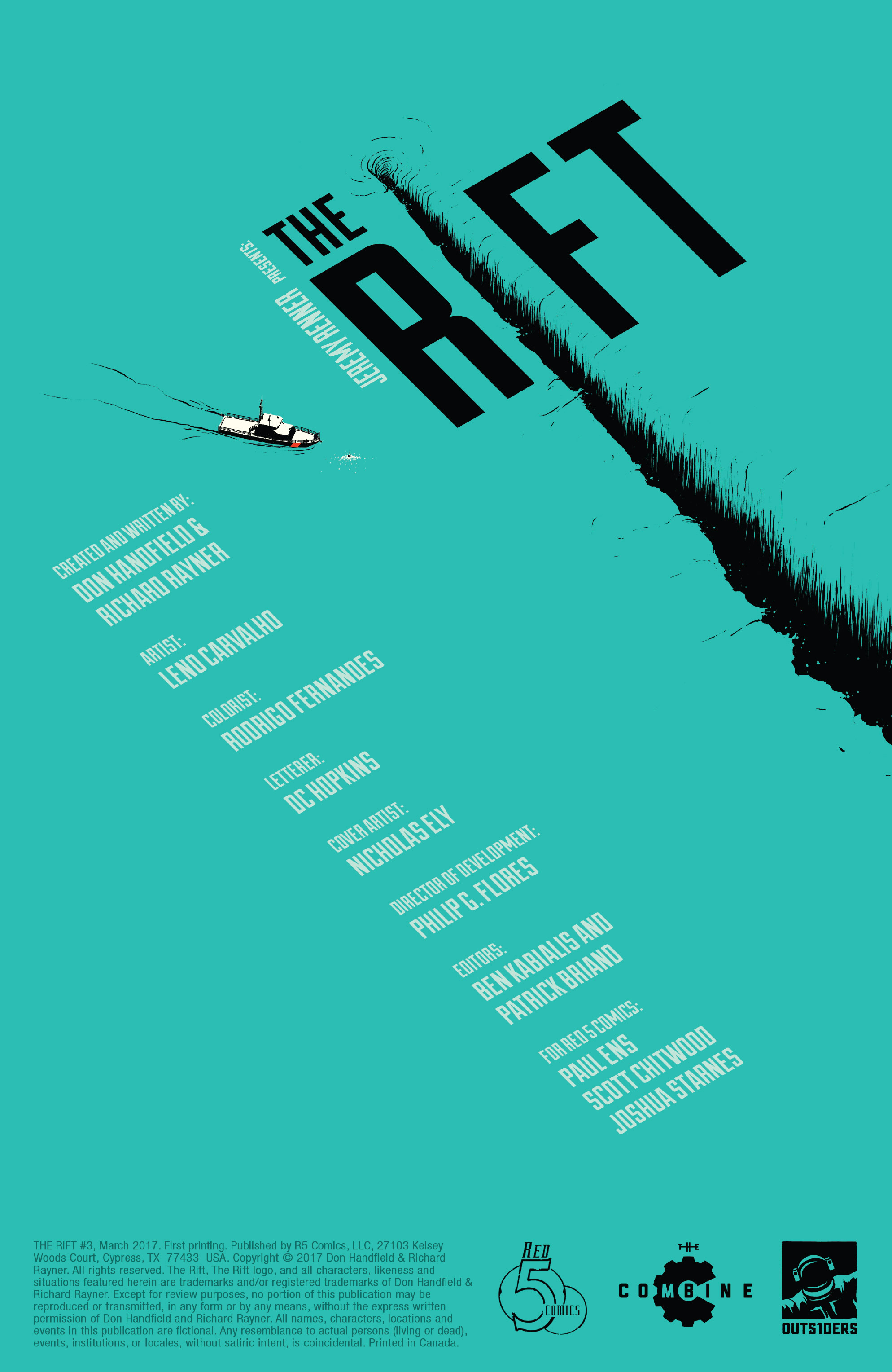 Read online The Rift comic -  Issue #3 - 2