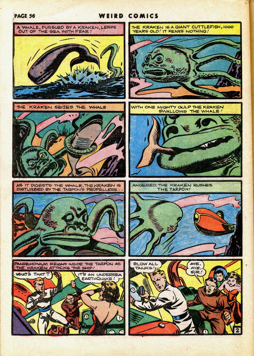 Read online Weird Comics comic -  Issue #7 - 58