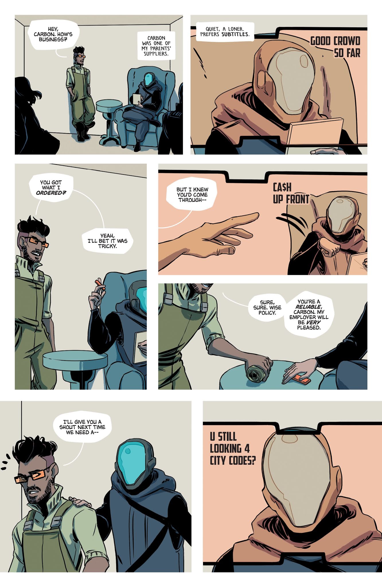 Read online Moth & Whisper comic -  Issue #2 - 6