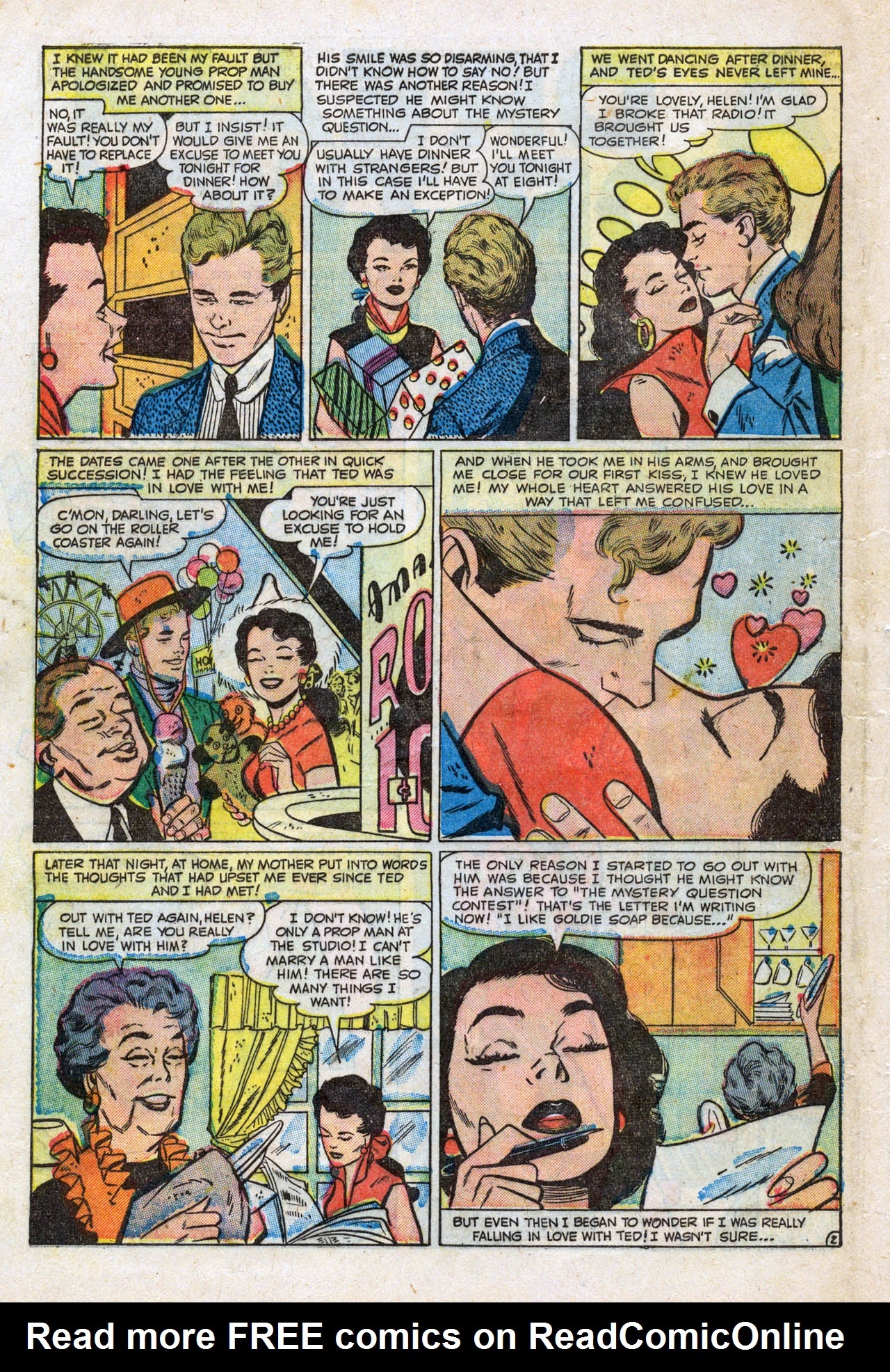 Read online Secret Story Romances comic -  Issue #9 - 28