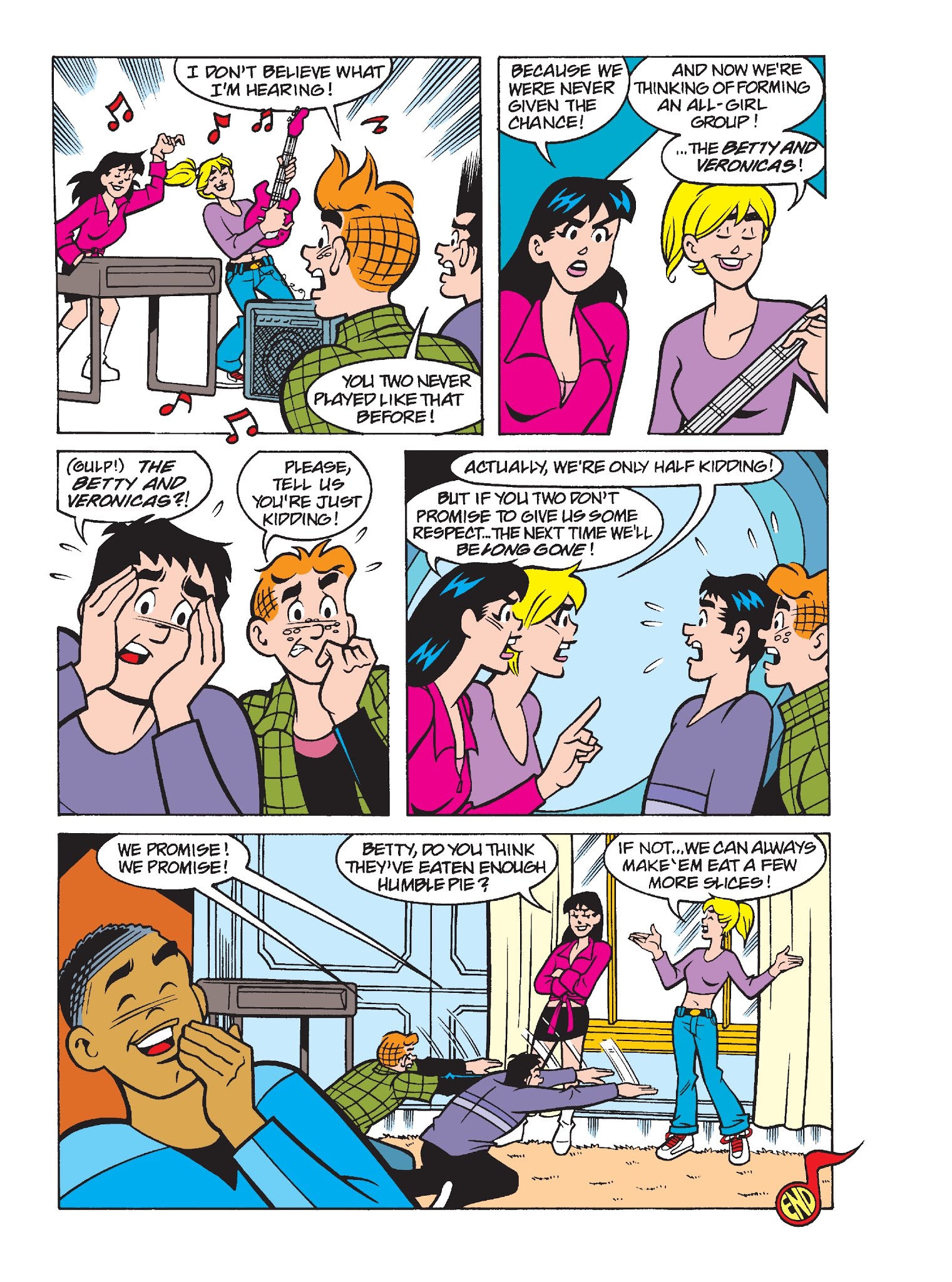 Read online Archie's Funhouse Double Digest comic -  Issue #27 - 122