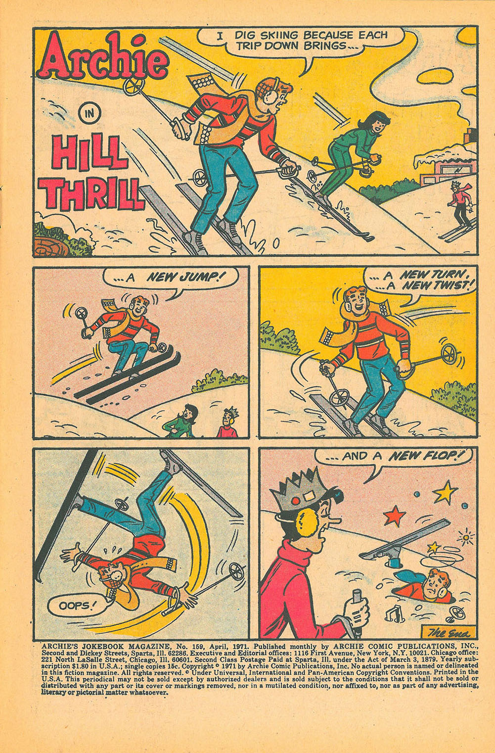 Read online Archie's Joke Book Magazine comic -  Issue #159 - 3