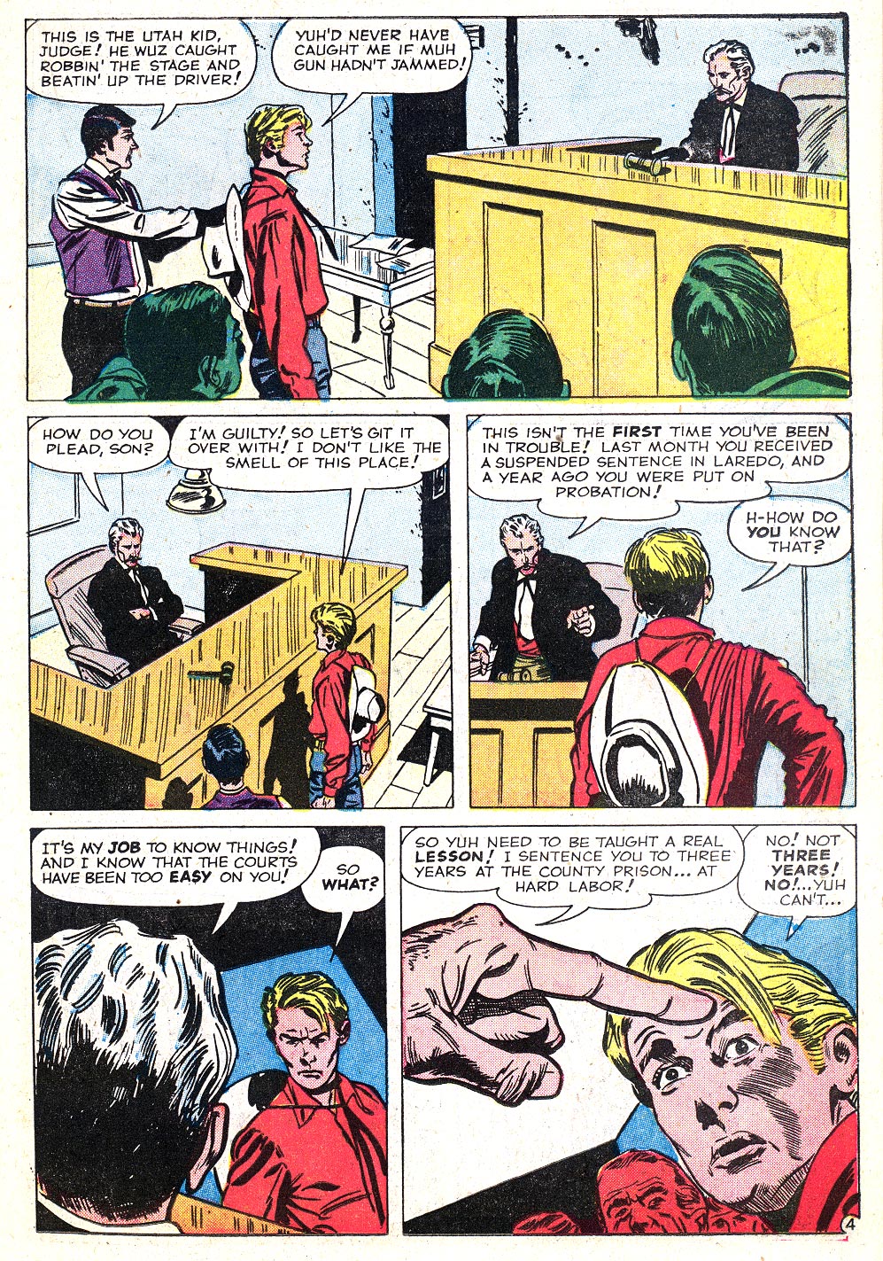 Read online Gunsmoke Western comic -  Issue #56 - 23