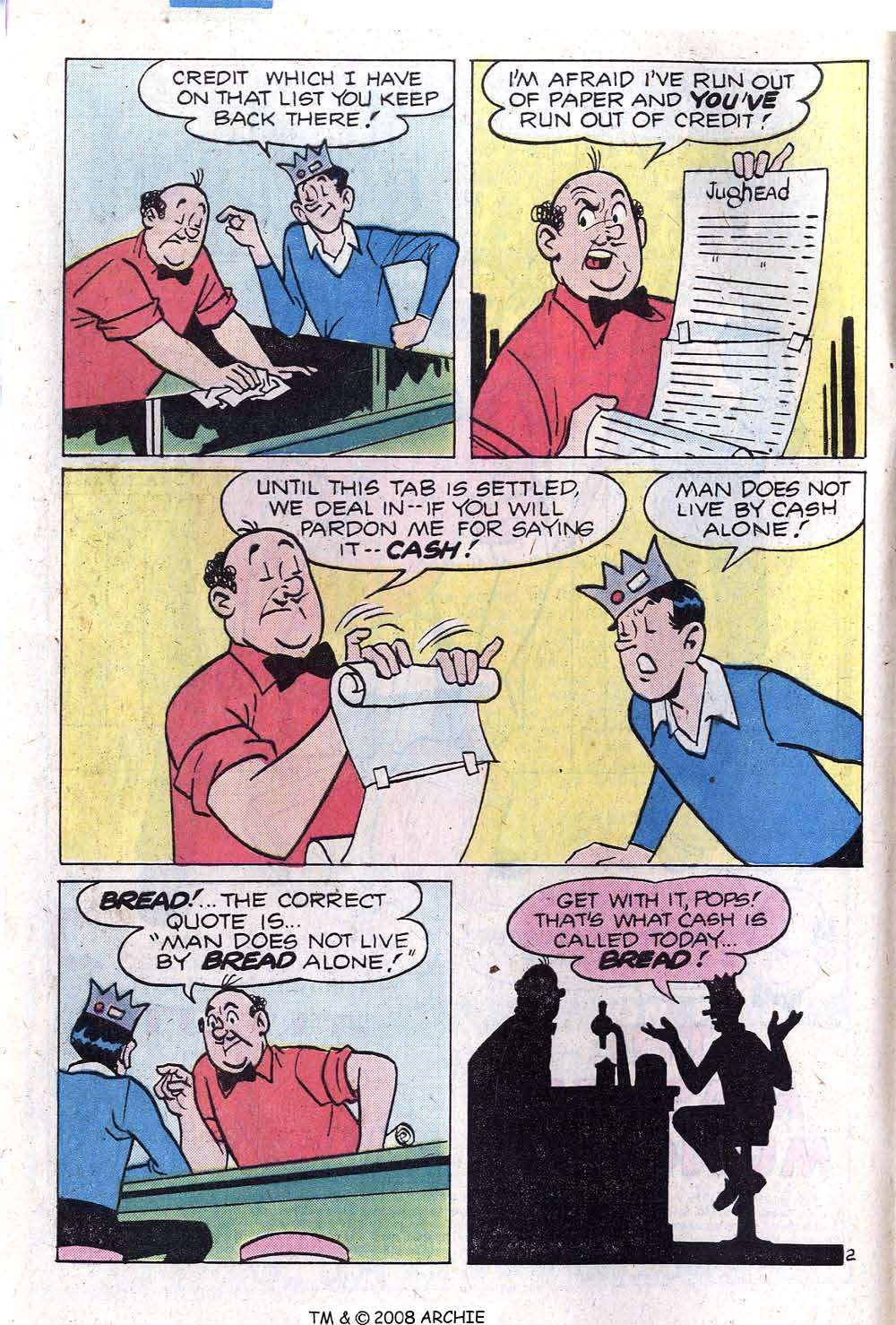 Read online Jughead (1965) comic -  Issue #295 - 4