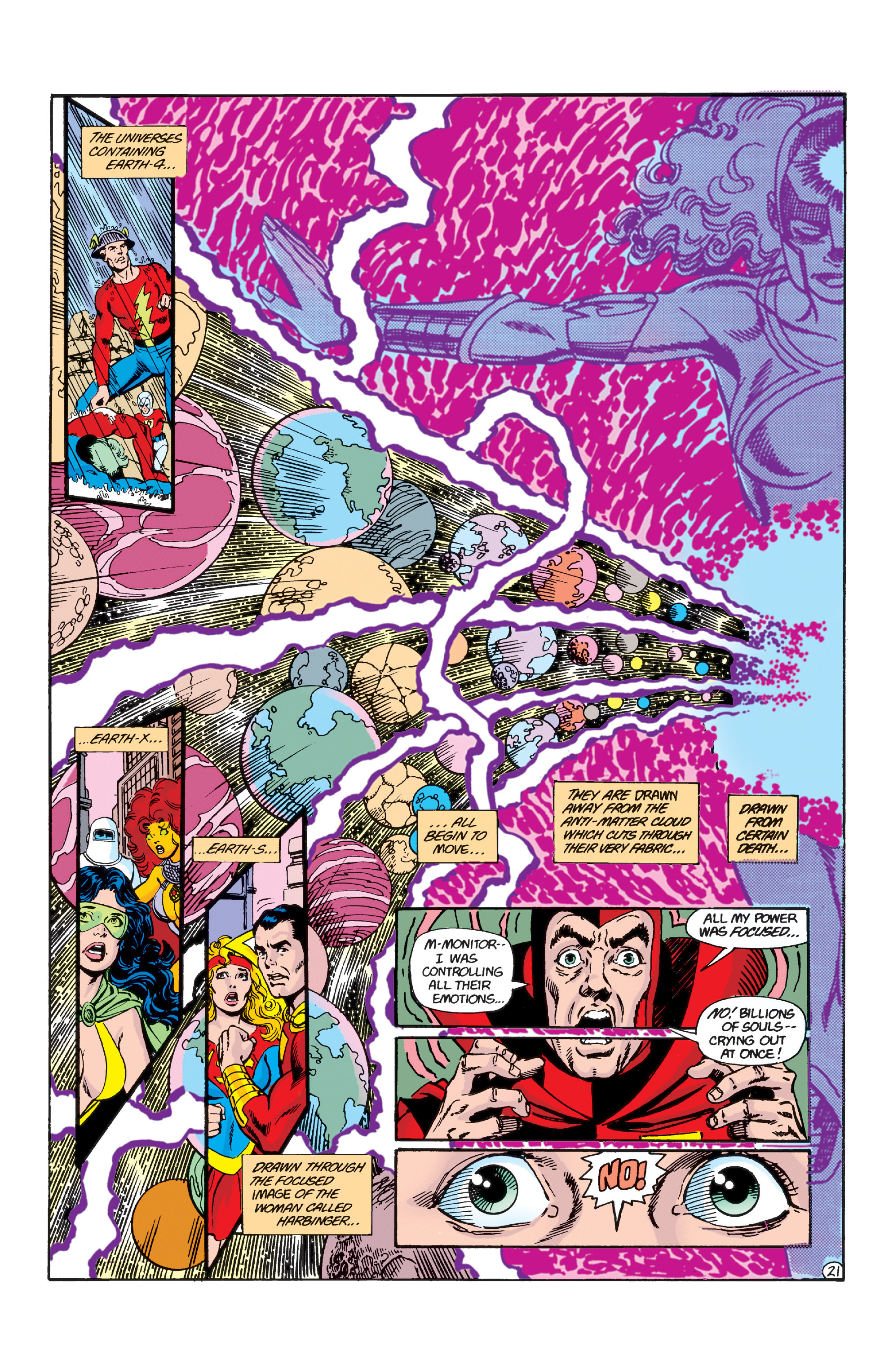 Read online Crisis on Infinite Earths (1985) comic -  Issue #6 - 22