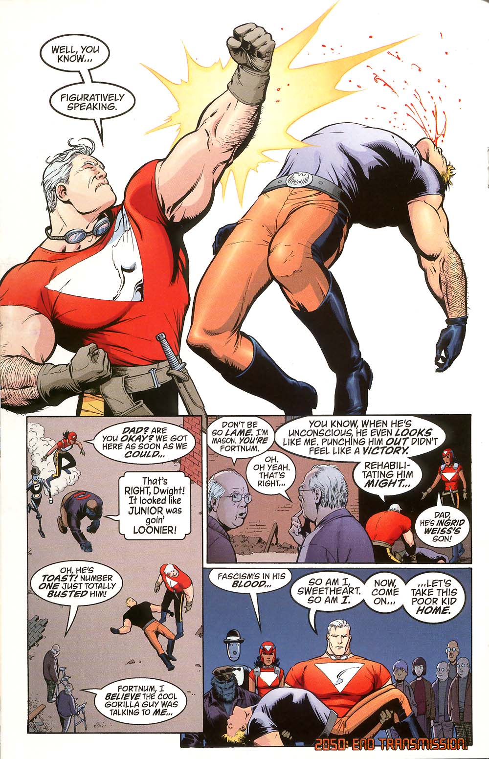 Read online Tom Strong comic -  Issue #7 - 17