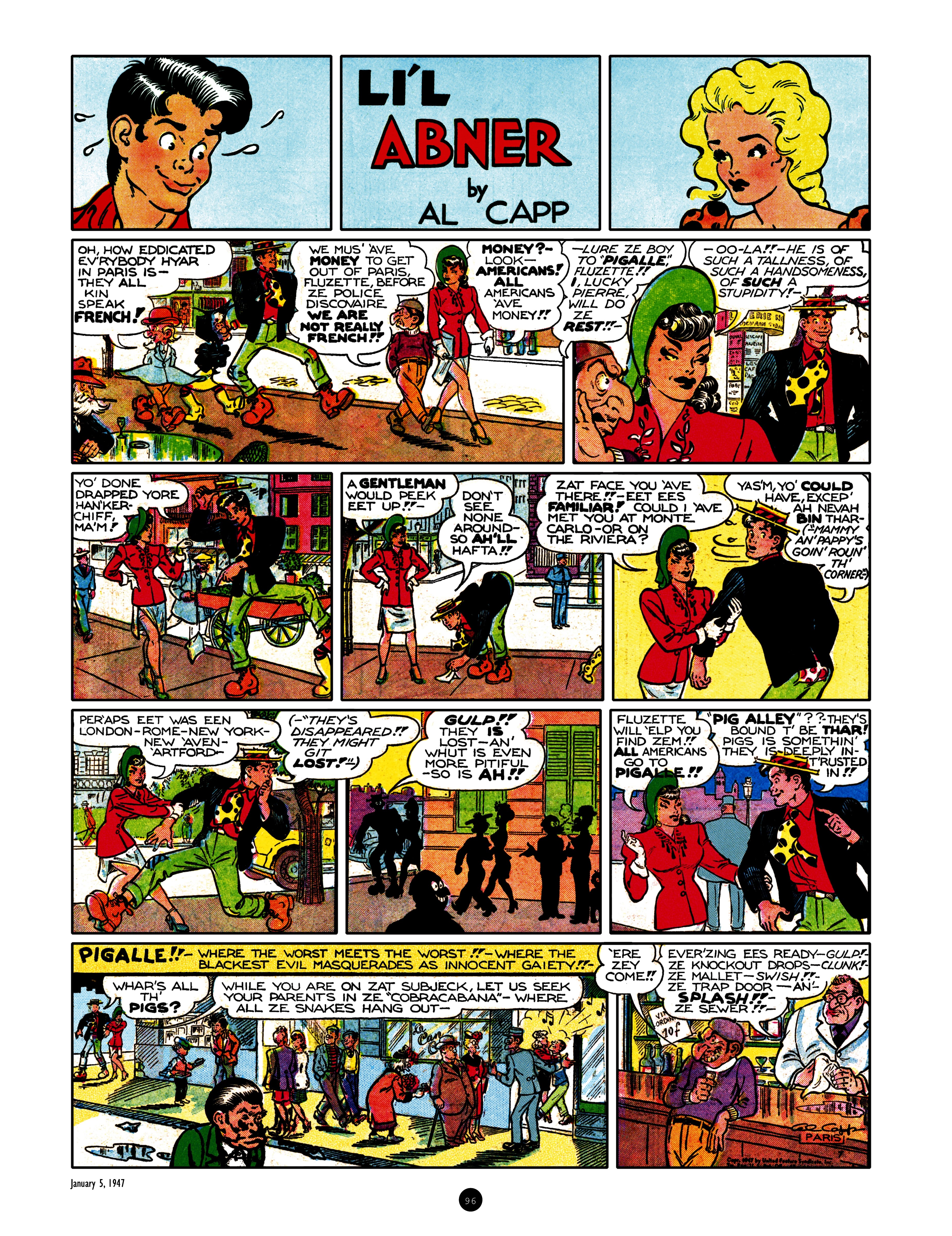 Read online Al Capp's Li'l Abner Complete Daily & Color Sunday Comics comic -  Issue # TPB 7 (Part 1) - 96