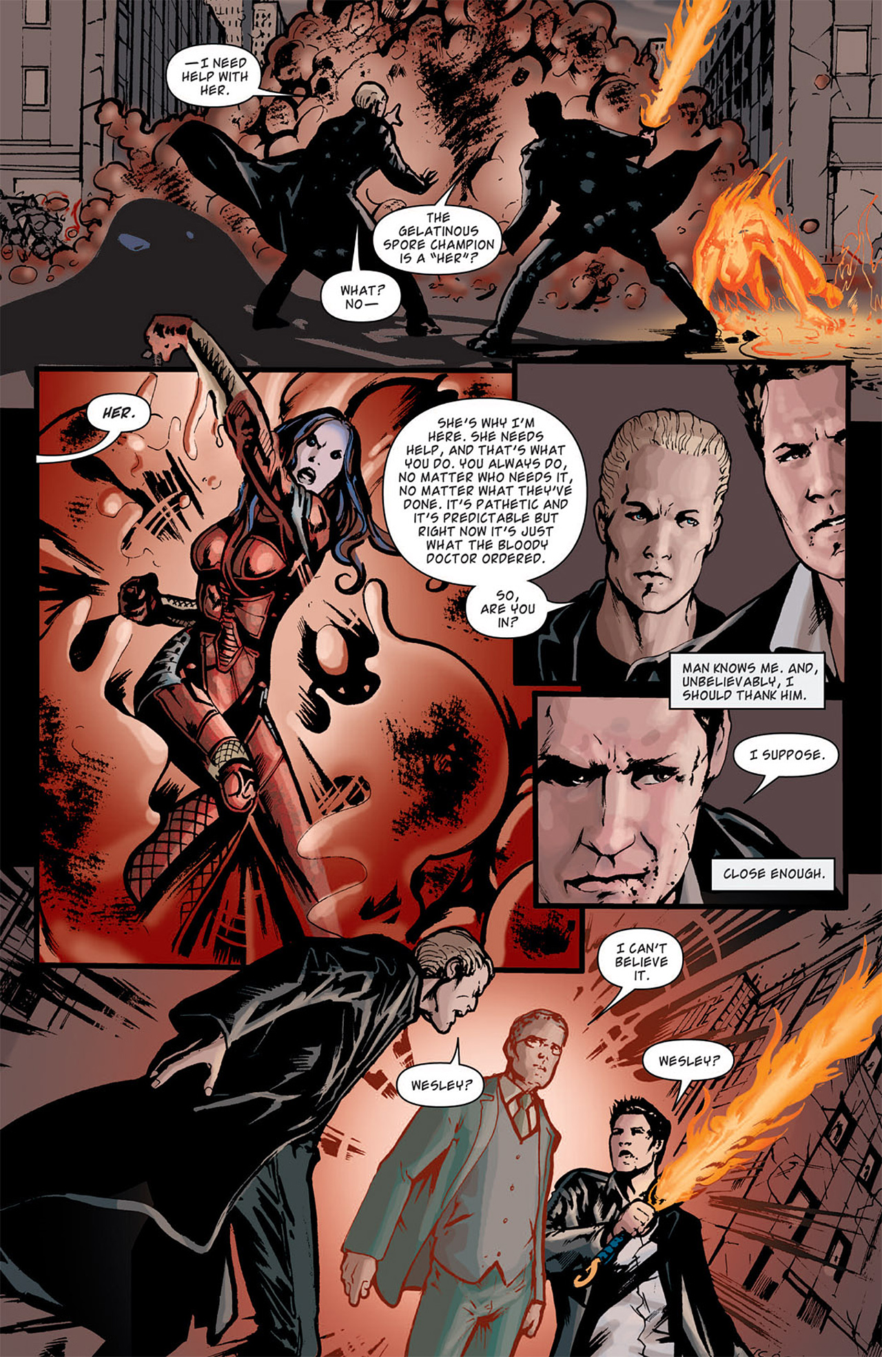 Read online Angel: After The Fall comic -  Issue #5 - 25