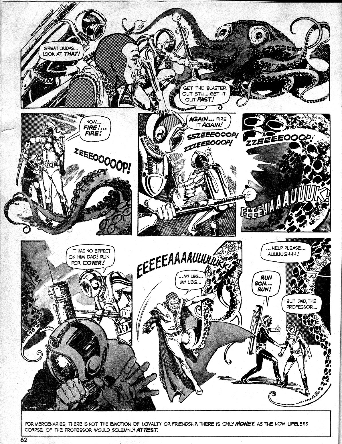 Read online Nightmare (1970) comic -  Issue #7 - 62