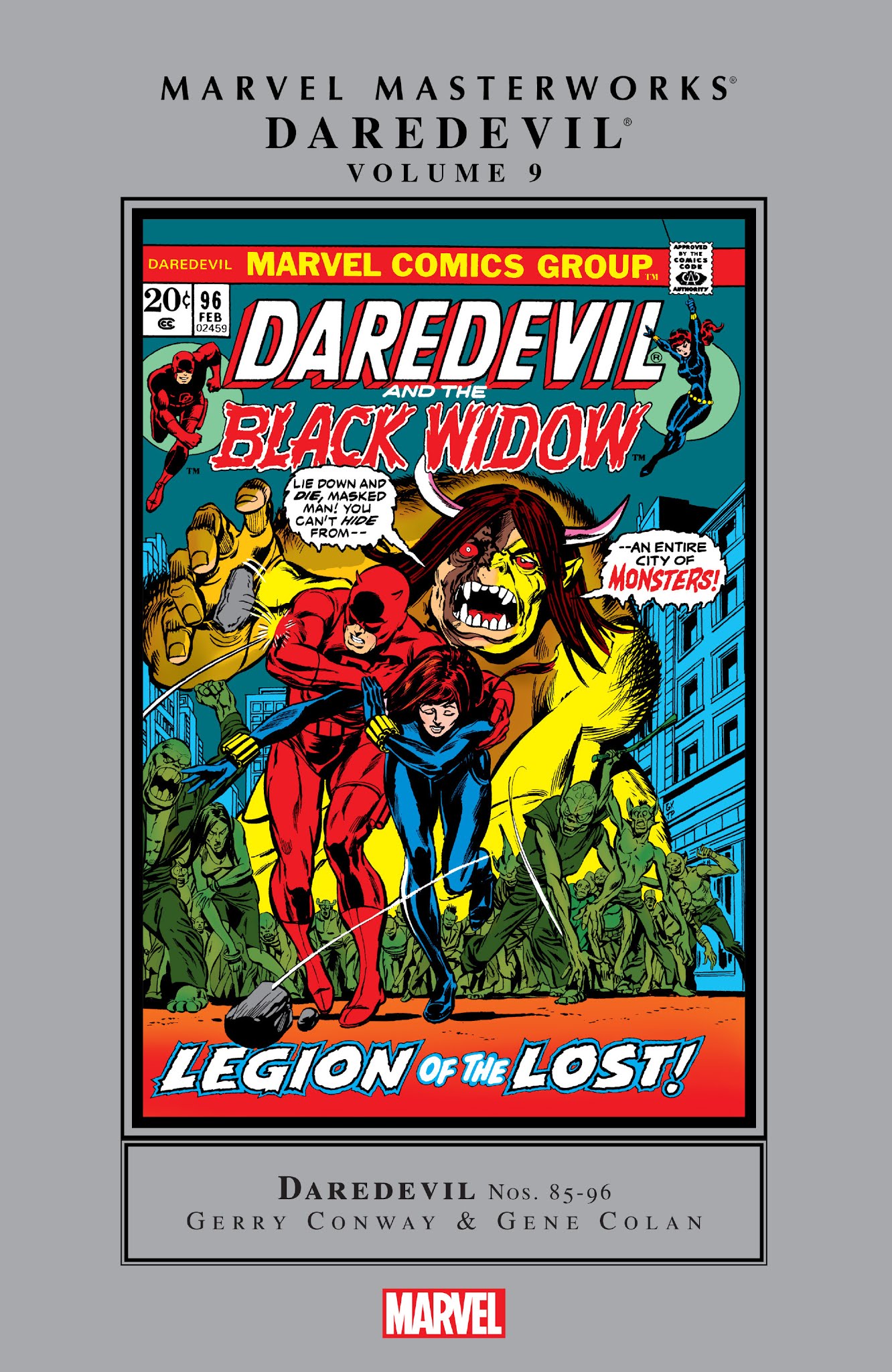 Read online Marvel Masterworks: Daredevil comic -  Issue # TPB 9 (Part 1) - 1