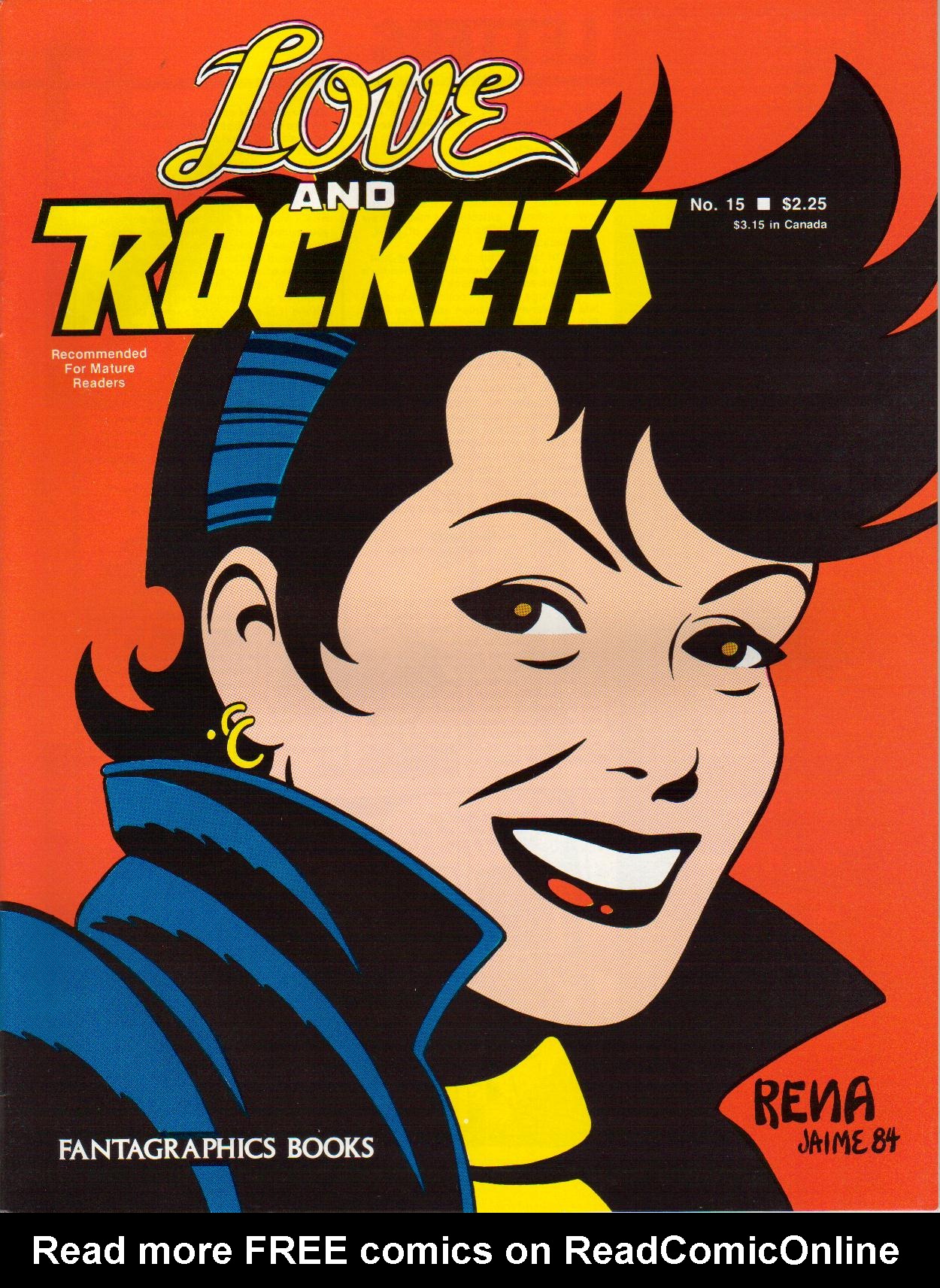 Read online Love and Rockets (1982) comic -  Issue #15 - 1
