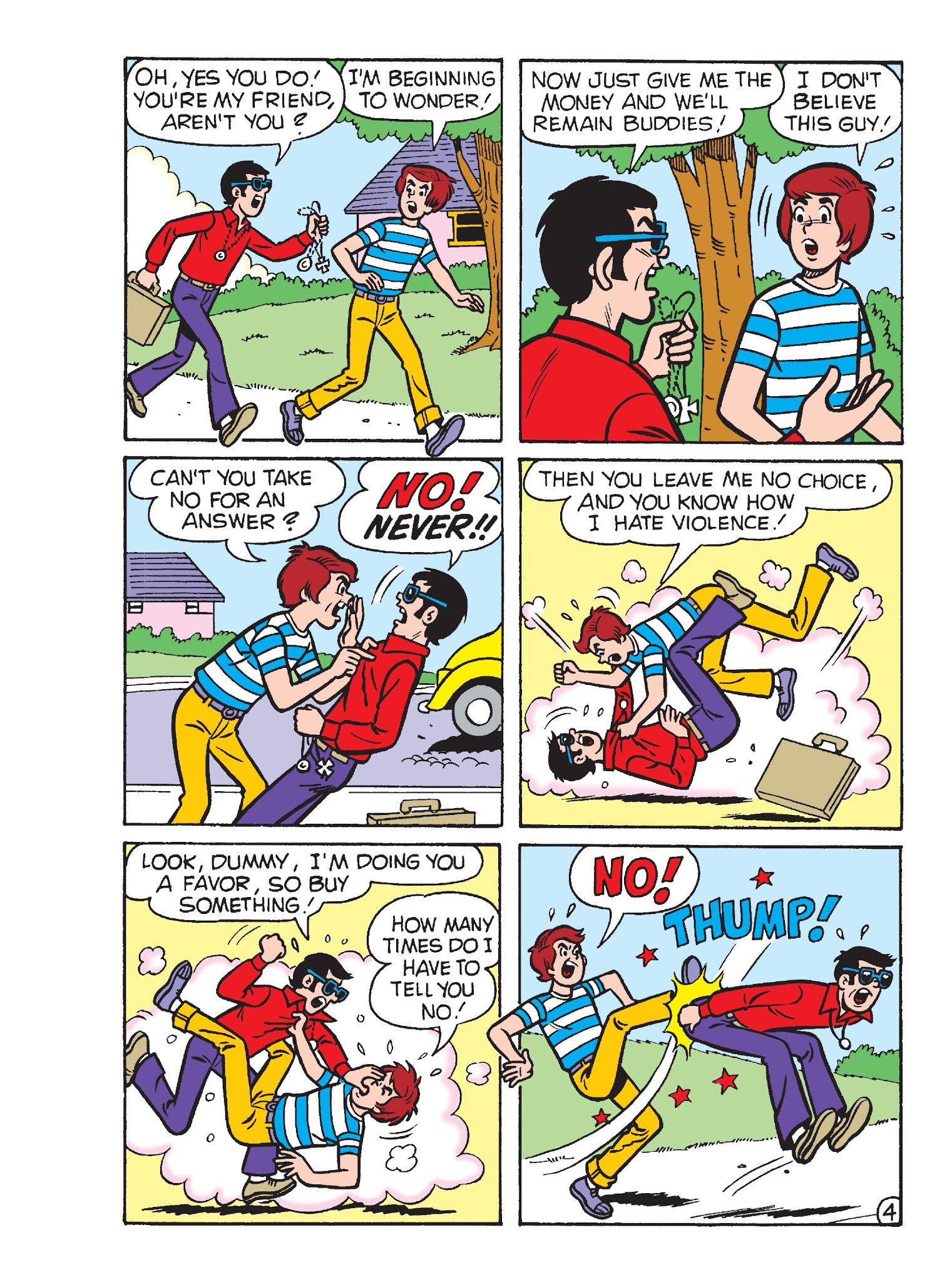 Read online Archie's Funhouse Double Digest comic -  Issue #28 - 134