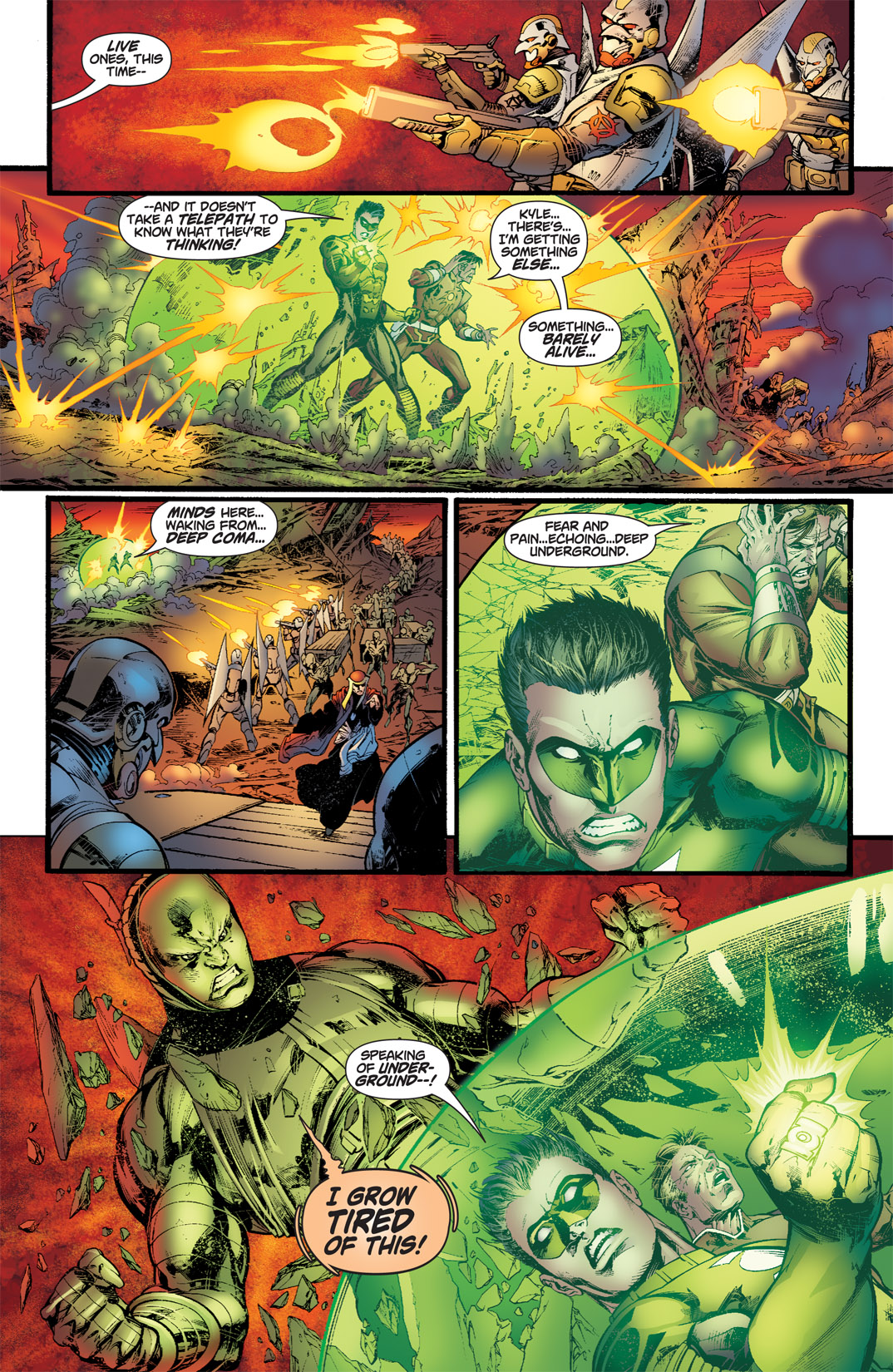 Read online Rann/Thanagar War comic -  Issue #4 - 5
