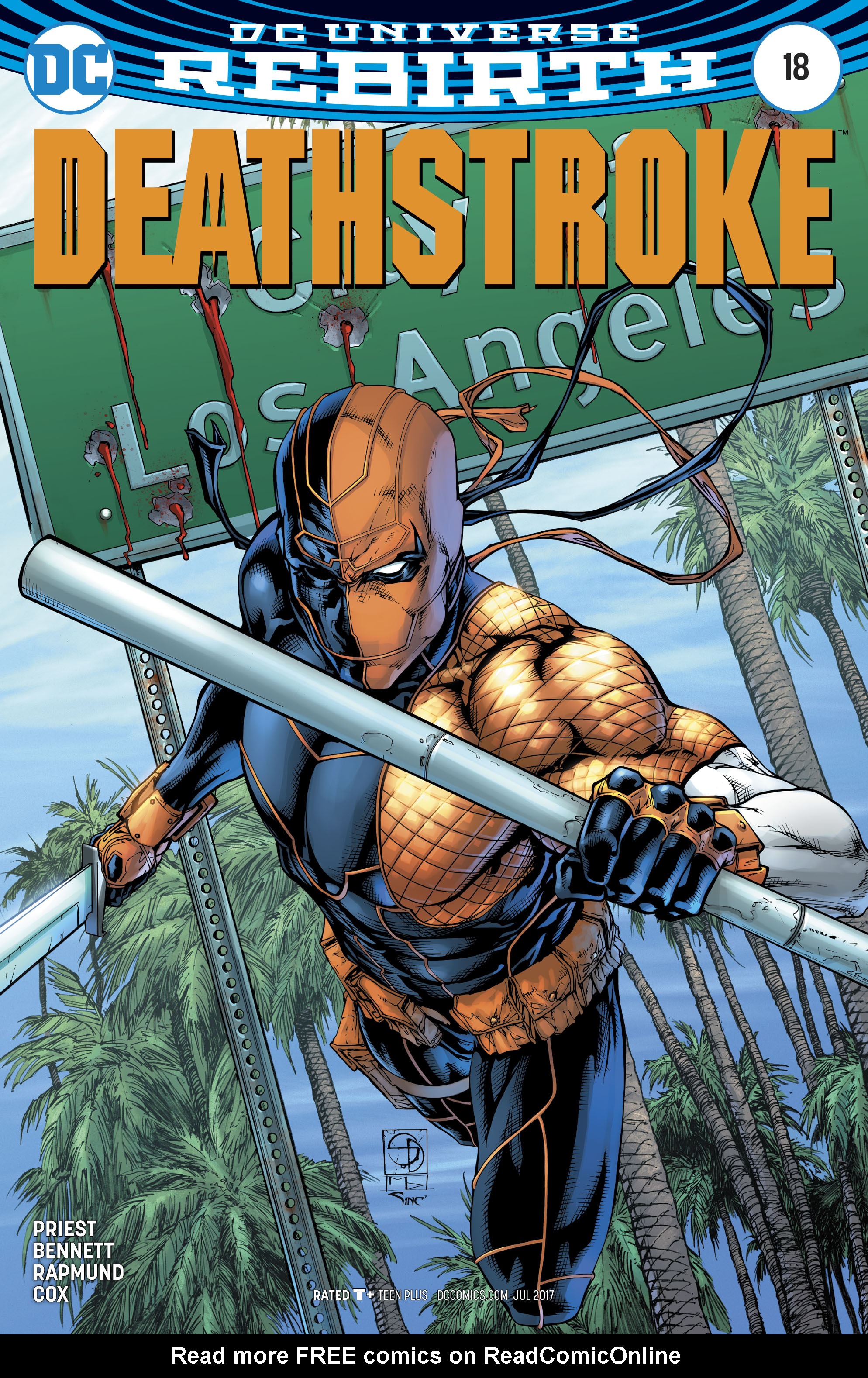 Read online Deathstroke (2016) comic -  Issue #18 - 3